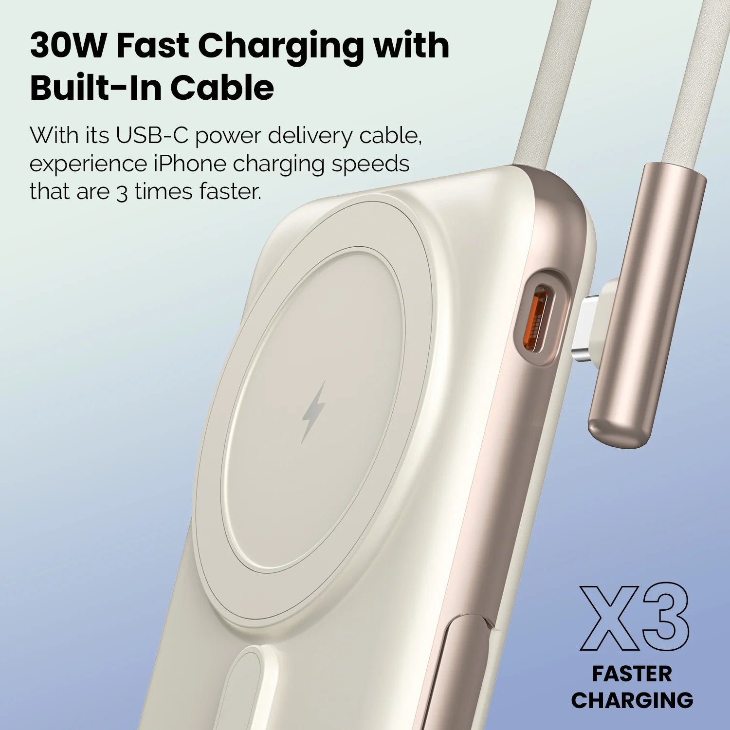 Powerbank Stand 2 en 1  Carga Rápida 30W -  MagPower To Go 10K