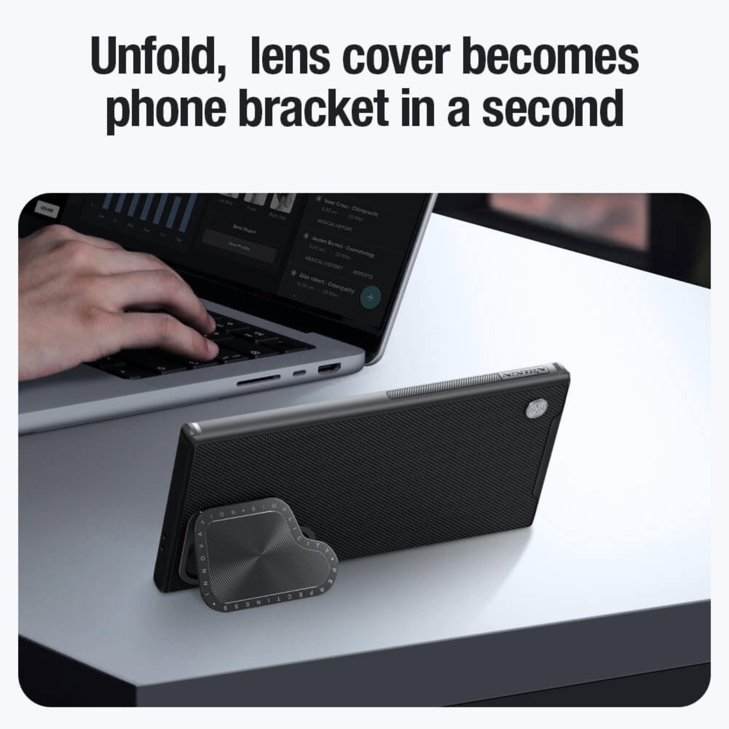 Case Nillkin Textured Drop Stand - Glalaxy S24 Ultra