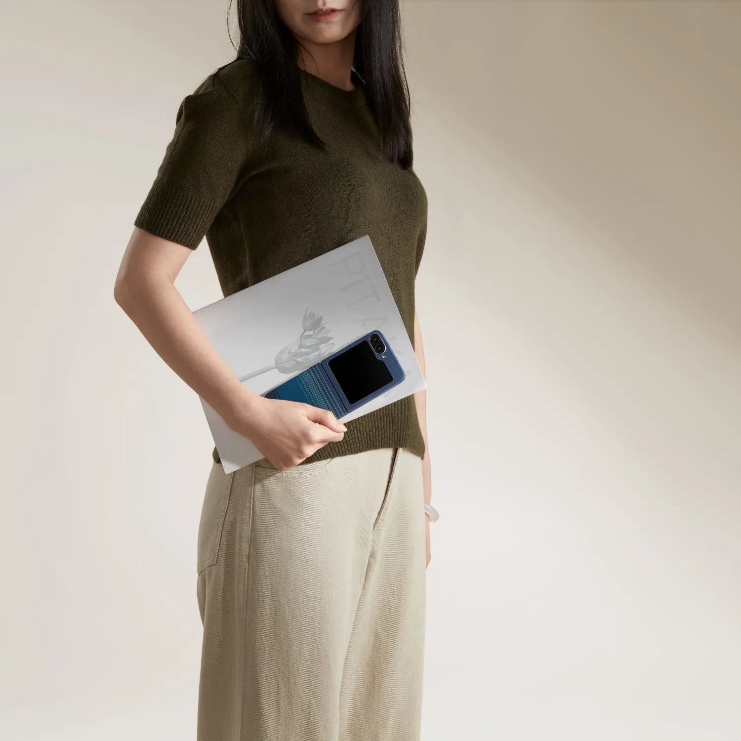 Case Pitaka Tactile Woven Galaxy Z Flip 6