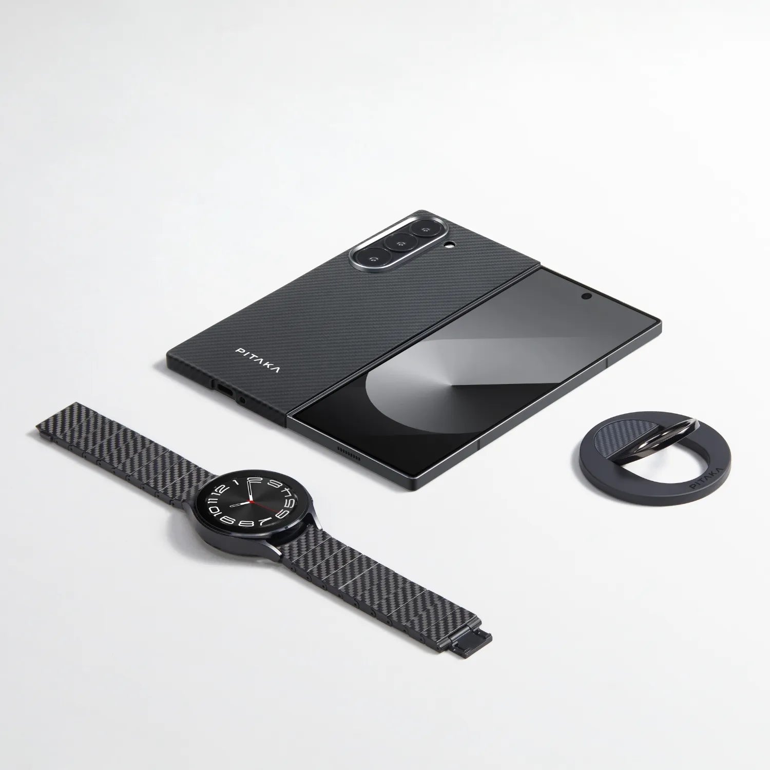 Case Pitaka Tactile Woven Galaxy Z Fold 6