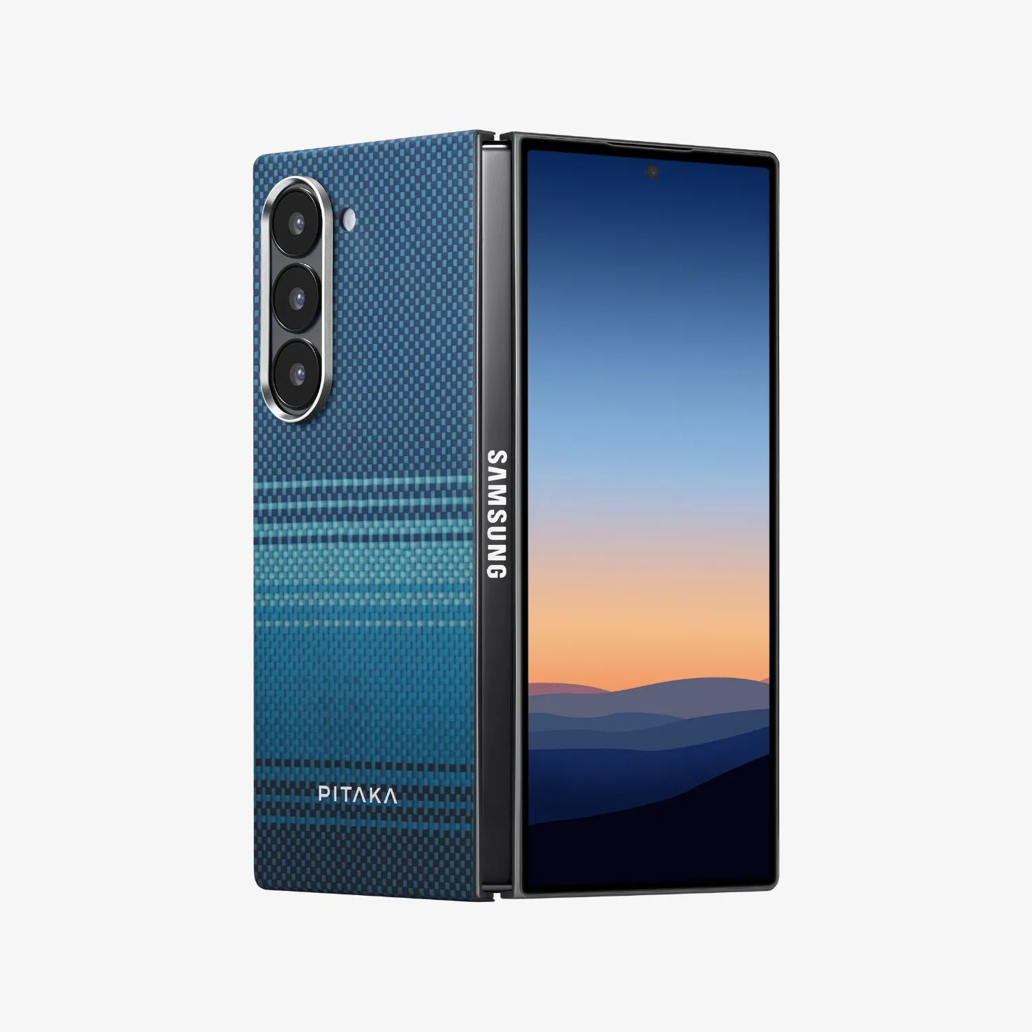 Case Pitaka Tactile Woven Galaxy Z Fold 6