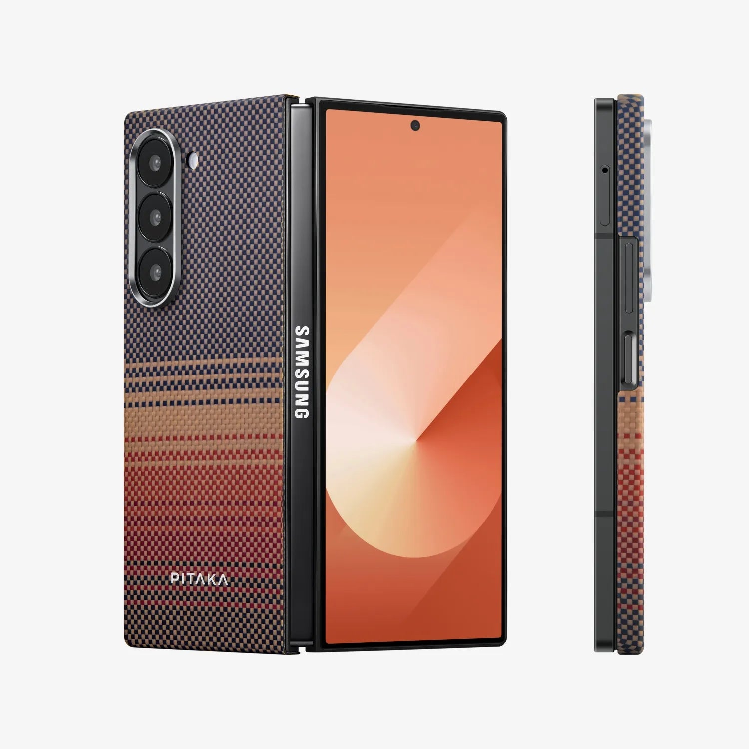 Case Pitaka Tactile Woven Galaxy Z Fold 6