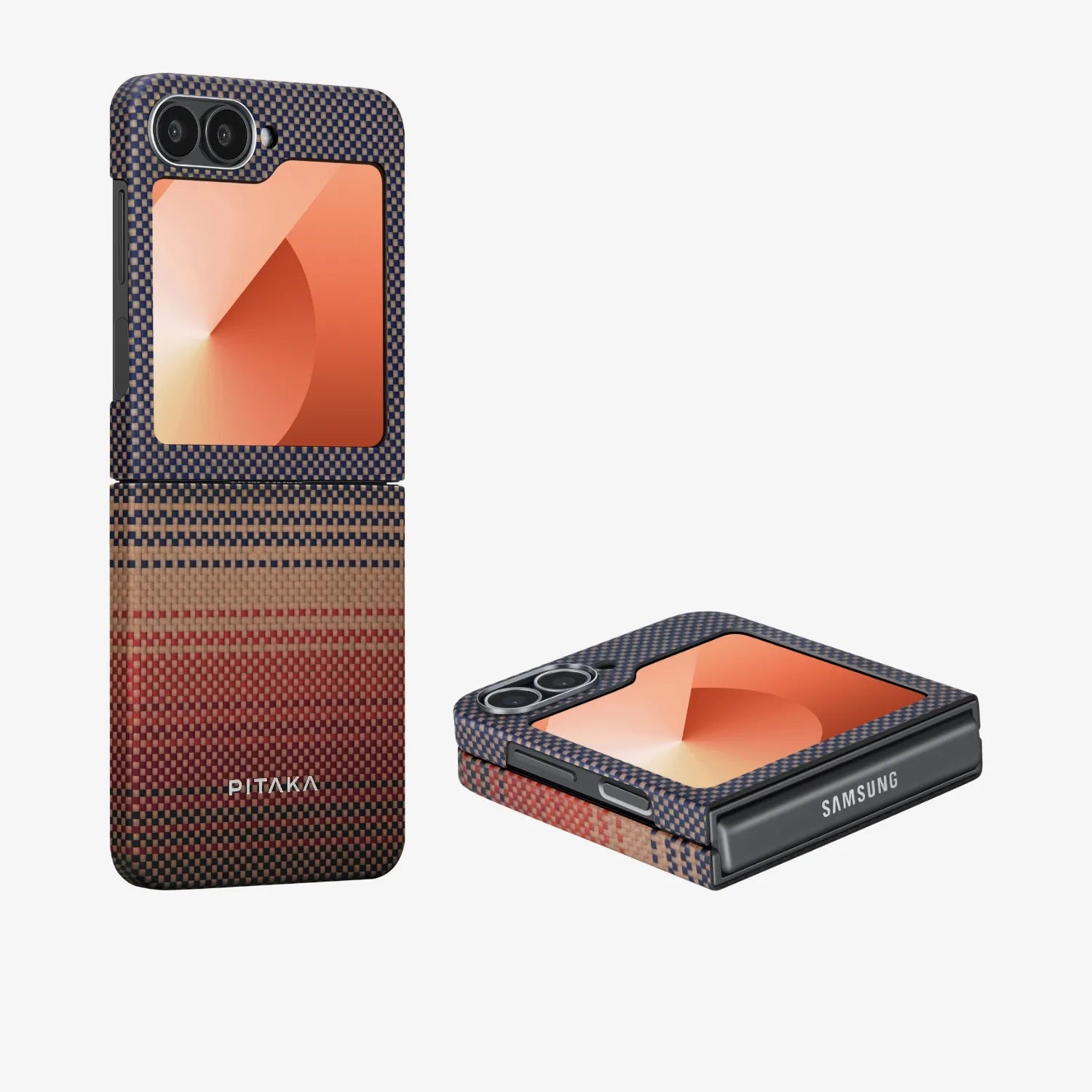Case Pitaka Tactile Woven Galaxy Z Flip 6