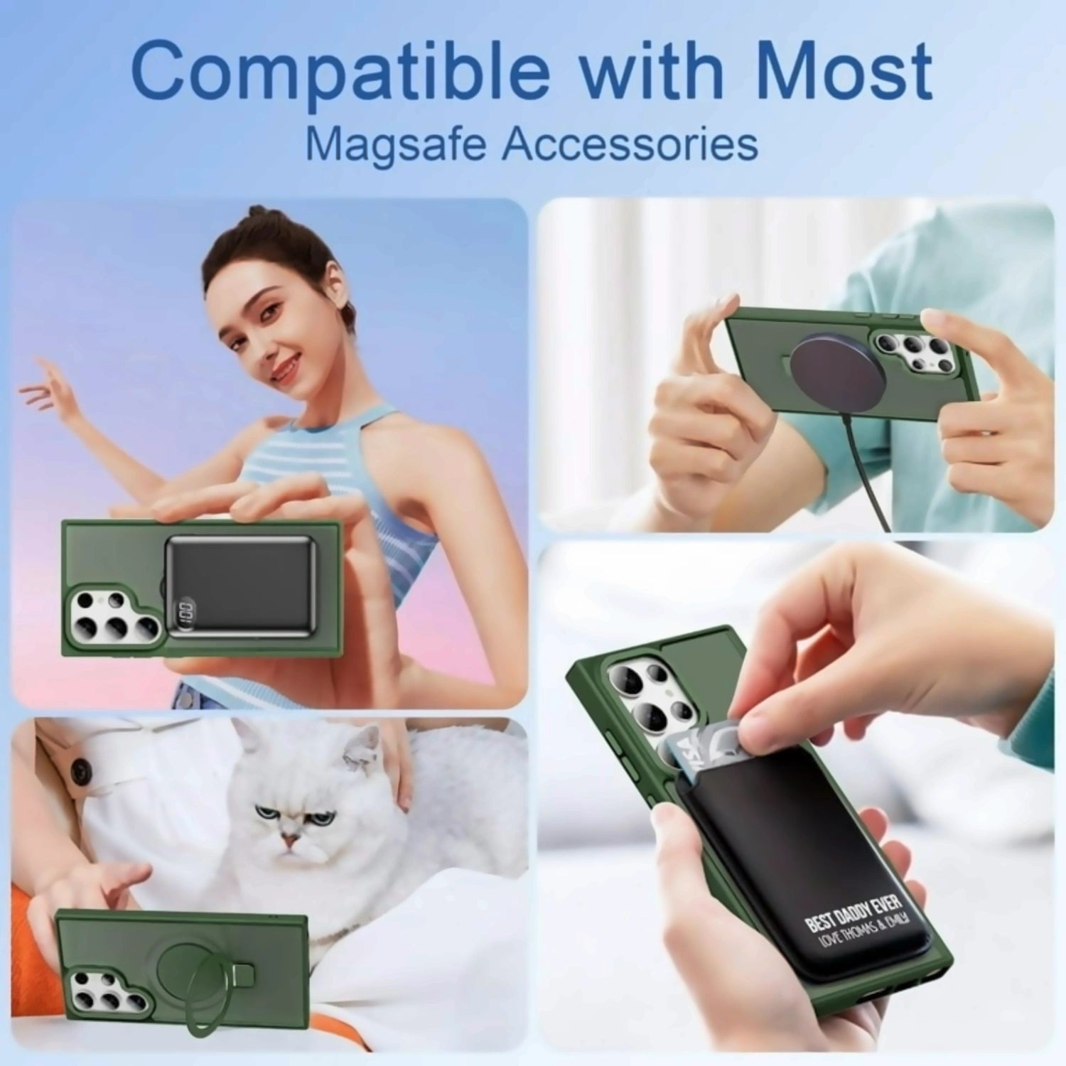 Case Stand Mate Color Pro Samsung Galaxy S24 Ultra