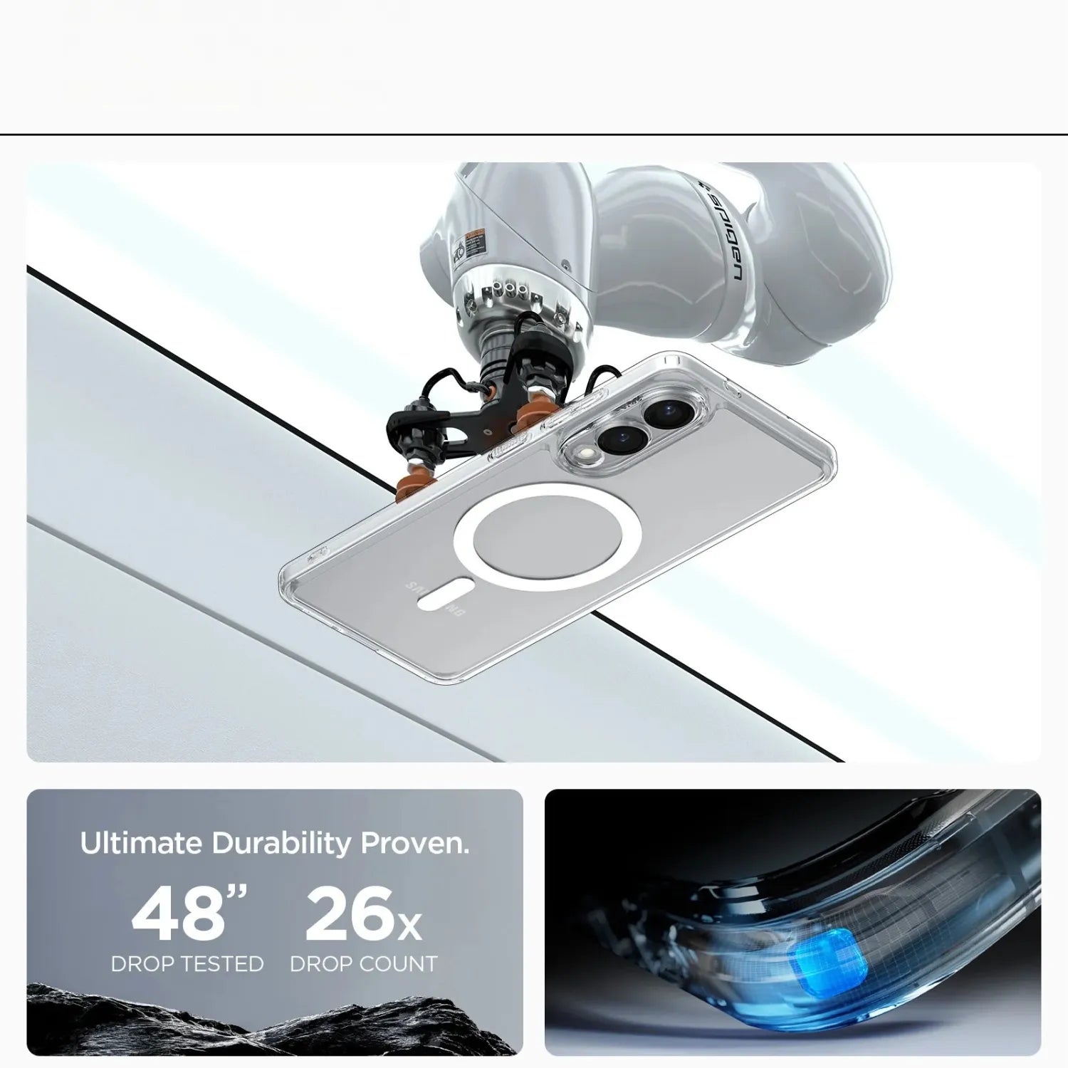 Case Spigen Ultra Hybrid MagFit Galaxy S25 Edge