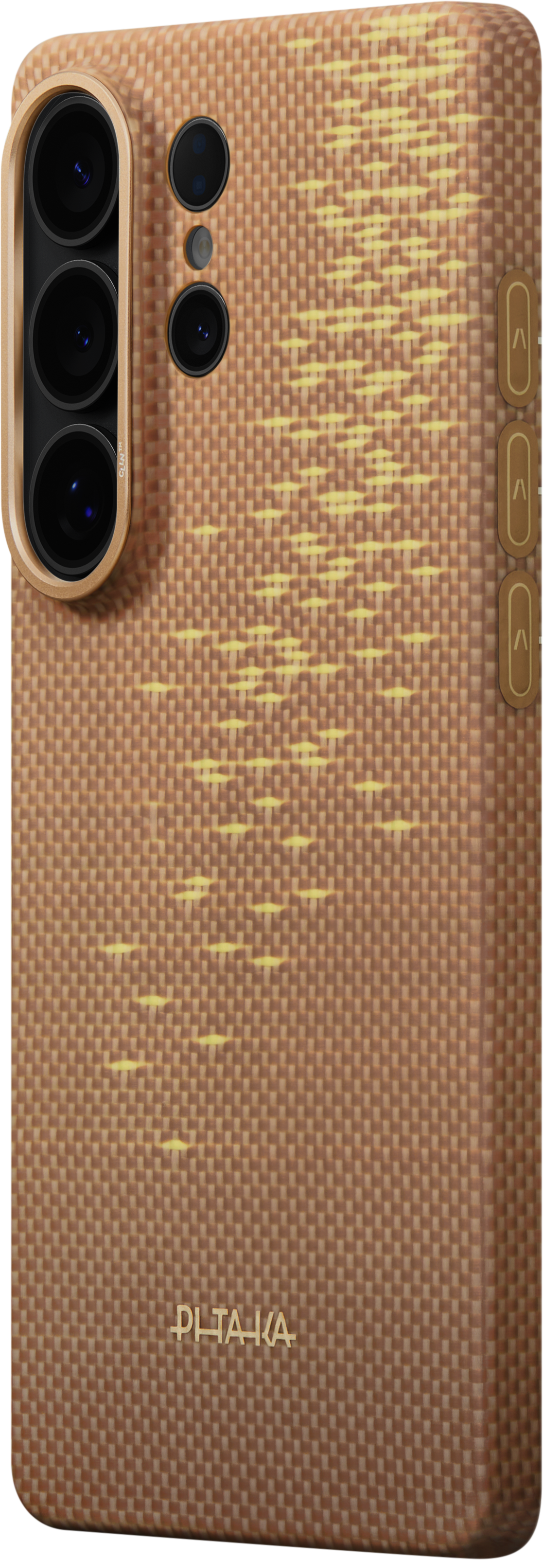 Case Pitaka Edge NFC Galaxy S26 Ultra - Glints of Gold ( Magsafe )