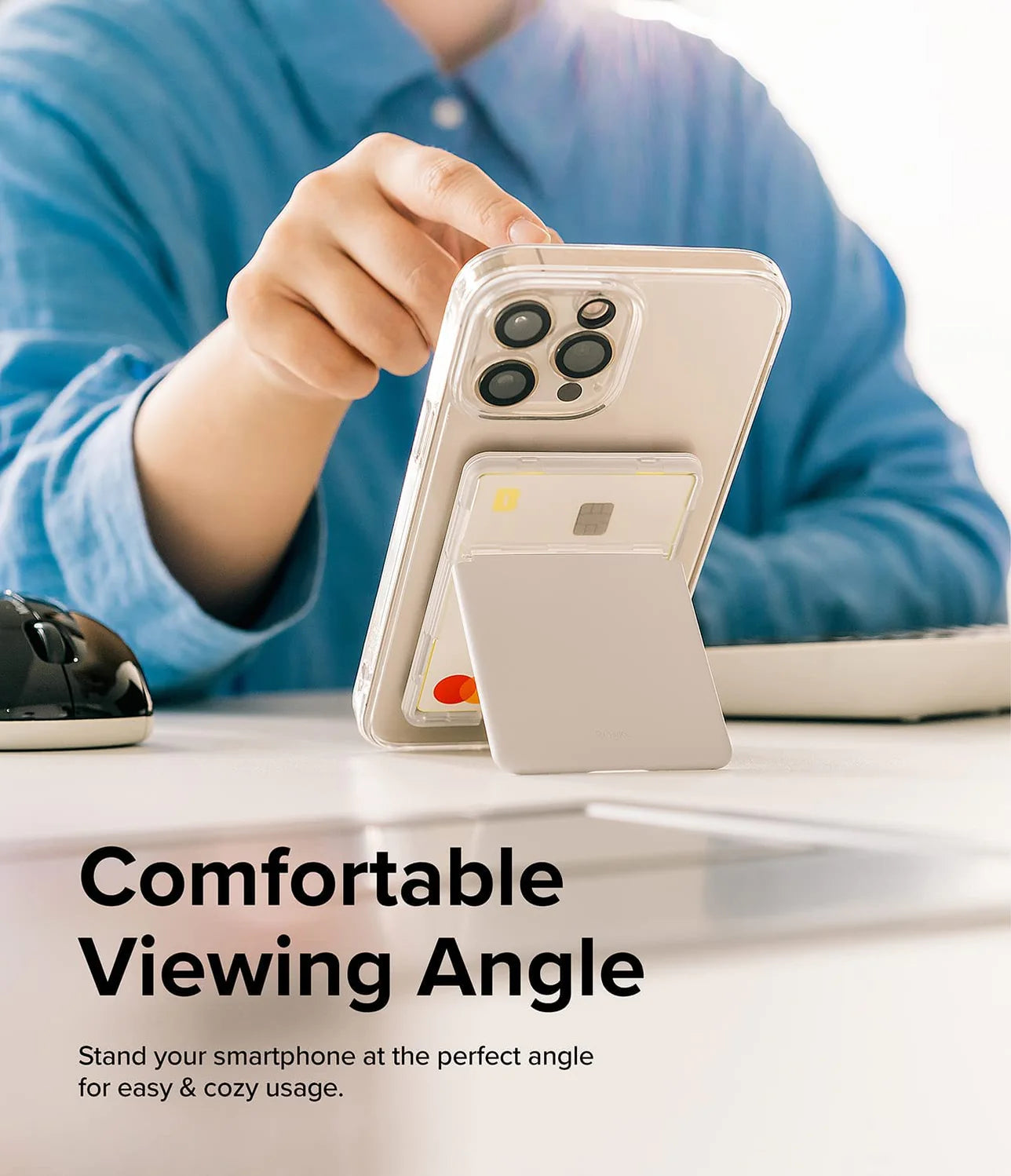 Tarjetero Ringke Card Holder Stand Slot - Magsafe