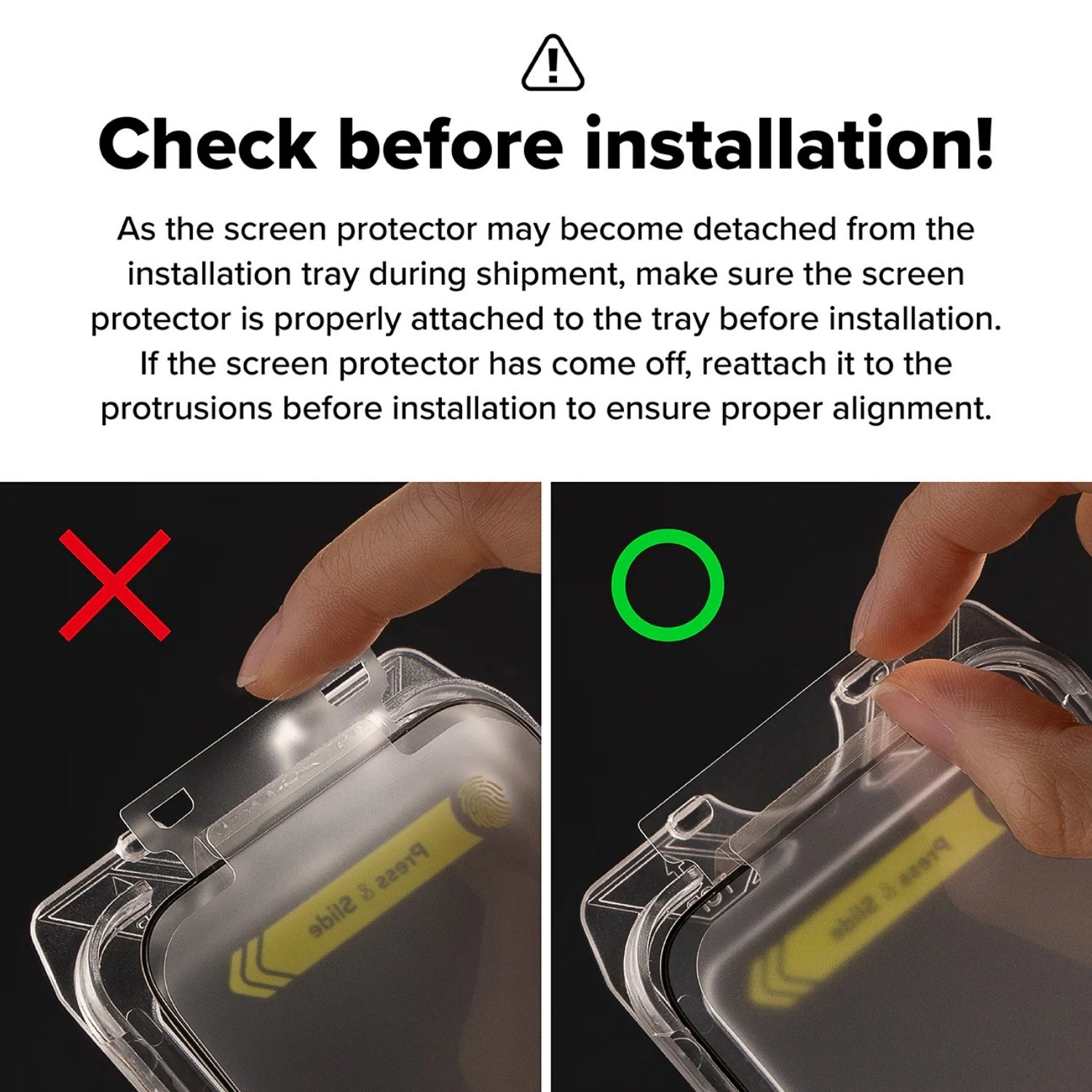 Protector de Pantalla Vidrio Ringke Easy Slide iPhone 16 (Instalador) ( 2pack)