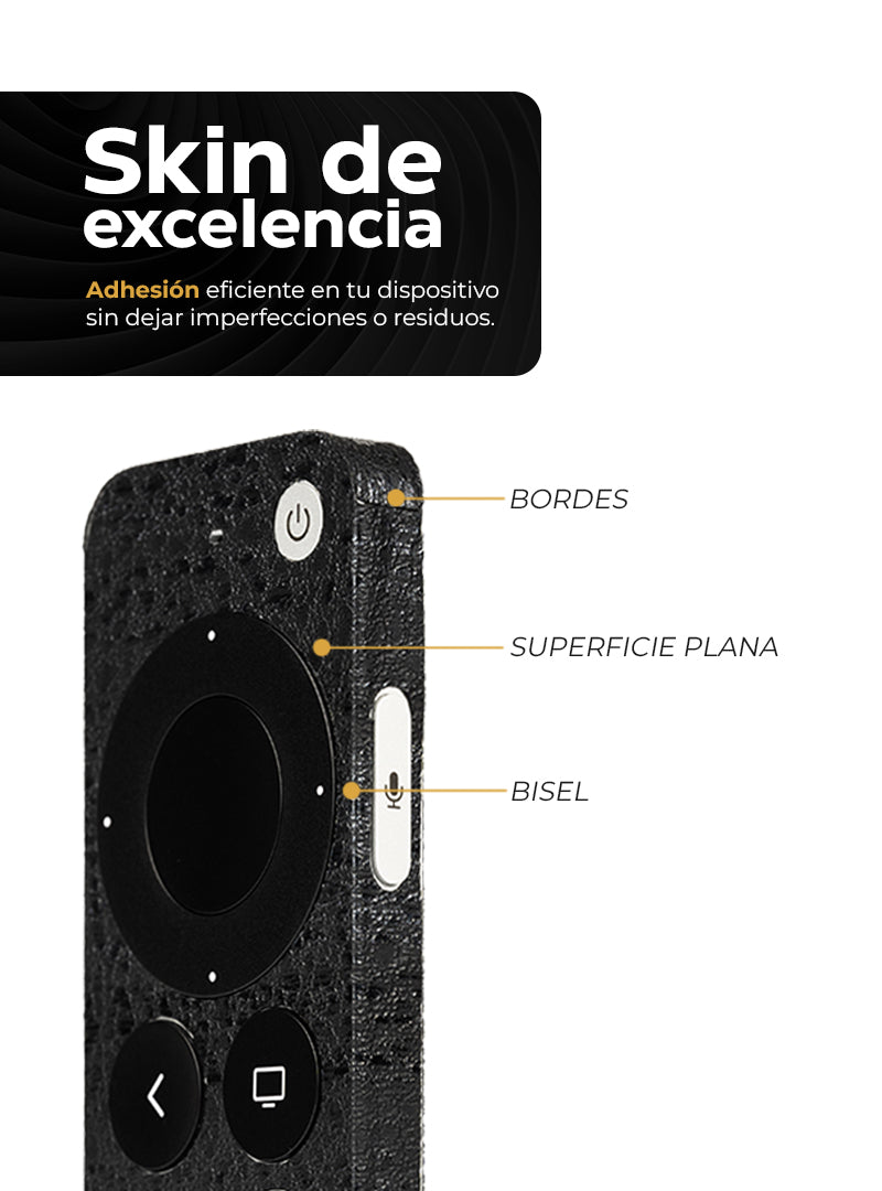 Skin Premium Dragón Nocturno Apple TV 4K - 3G + Control