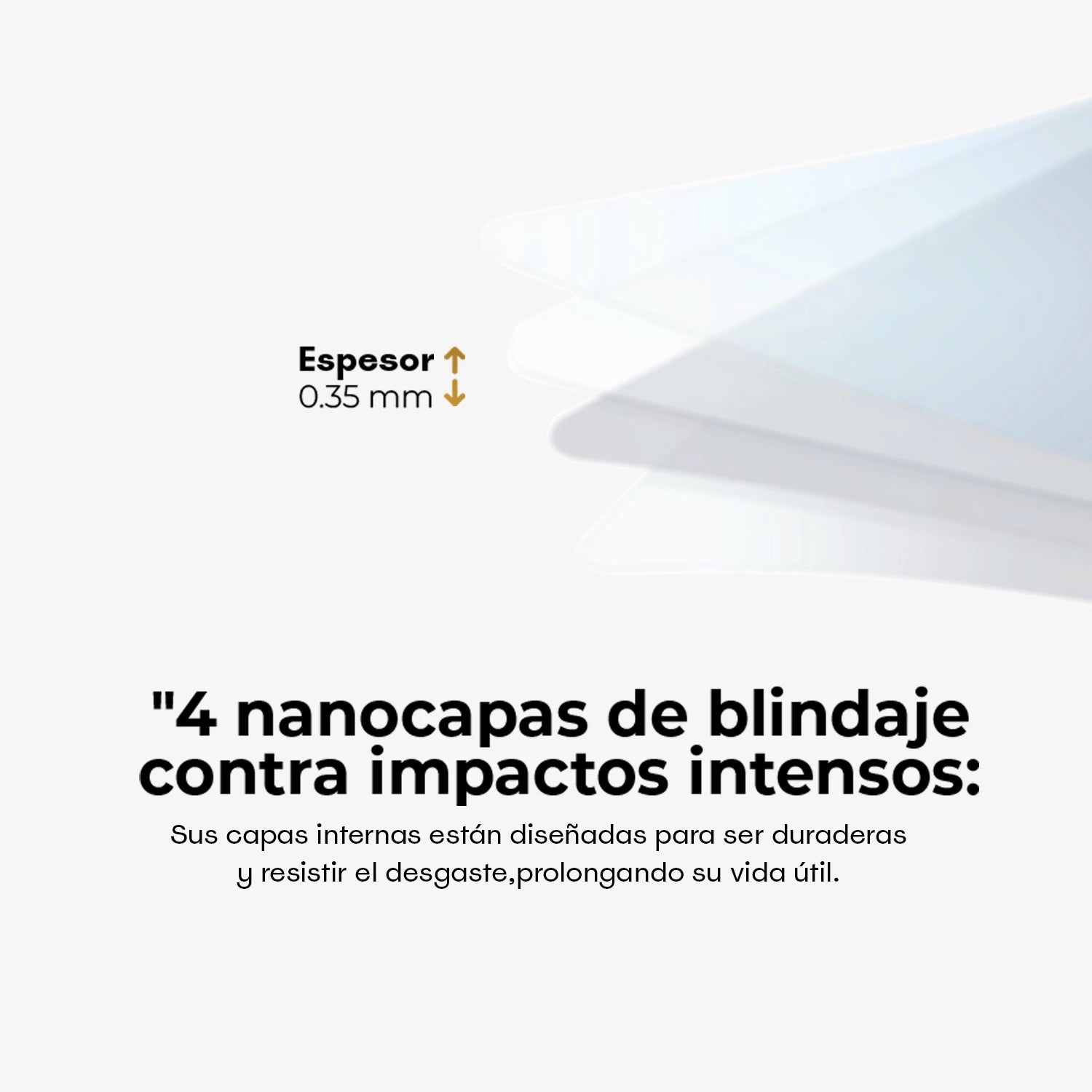 Protector de Pantalla HD Nanotech iPhone 15 Pro Max