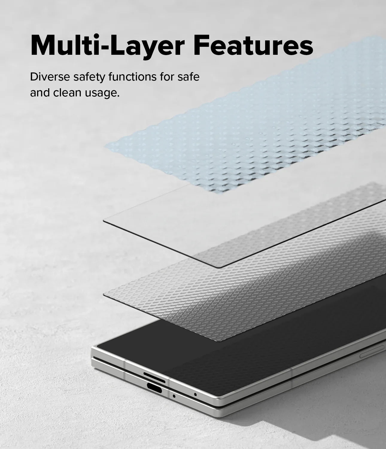 Vidrio Display Ringke Galaxy Z Fold 7 (2 UND)