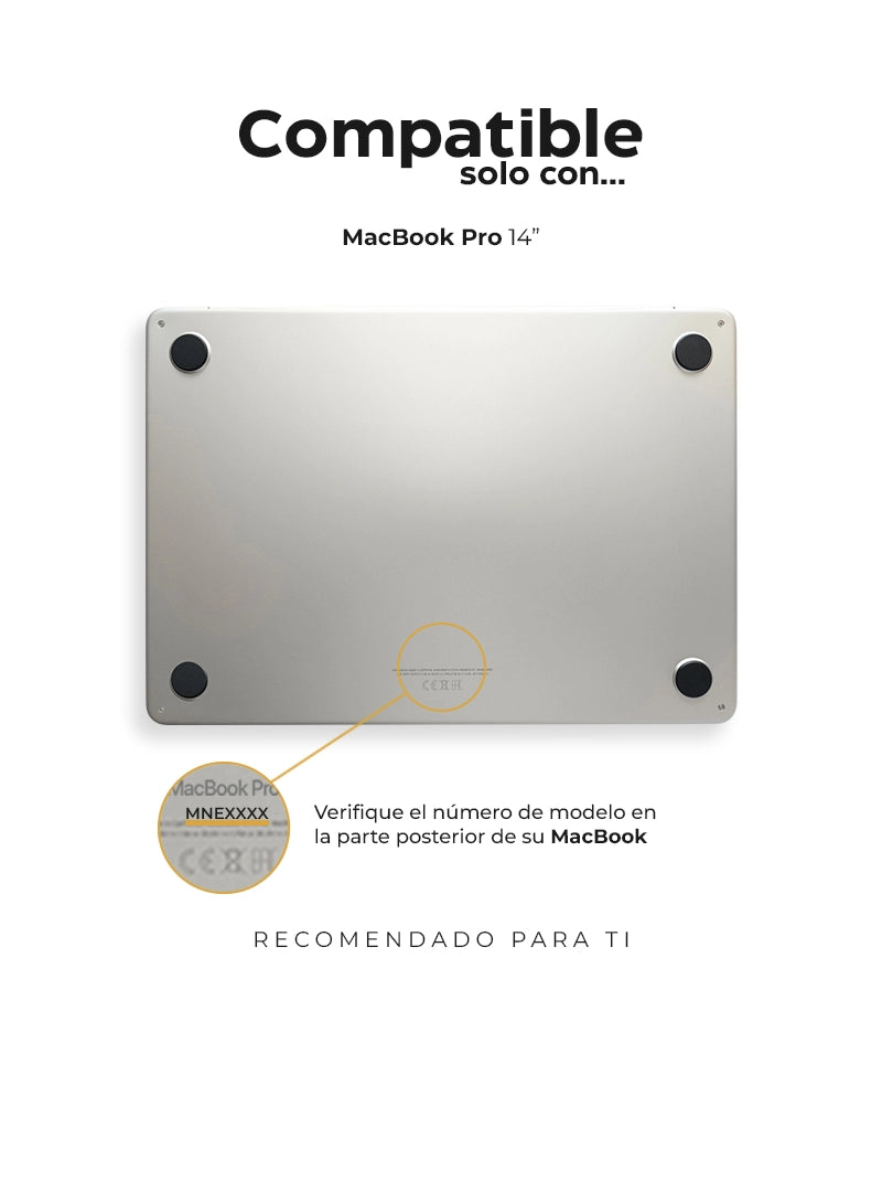 Skin Premium Camuflaje Espectro Negro Macbook Pro