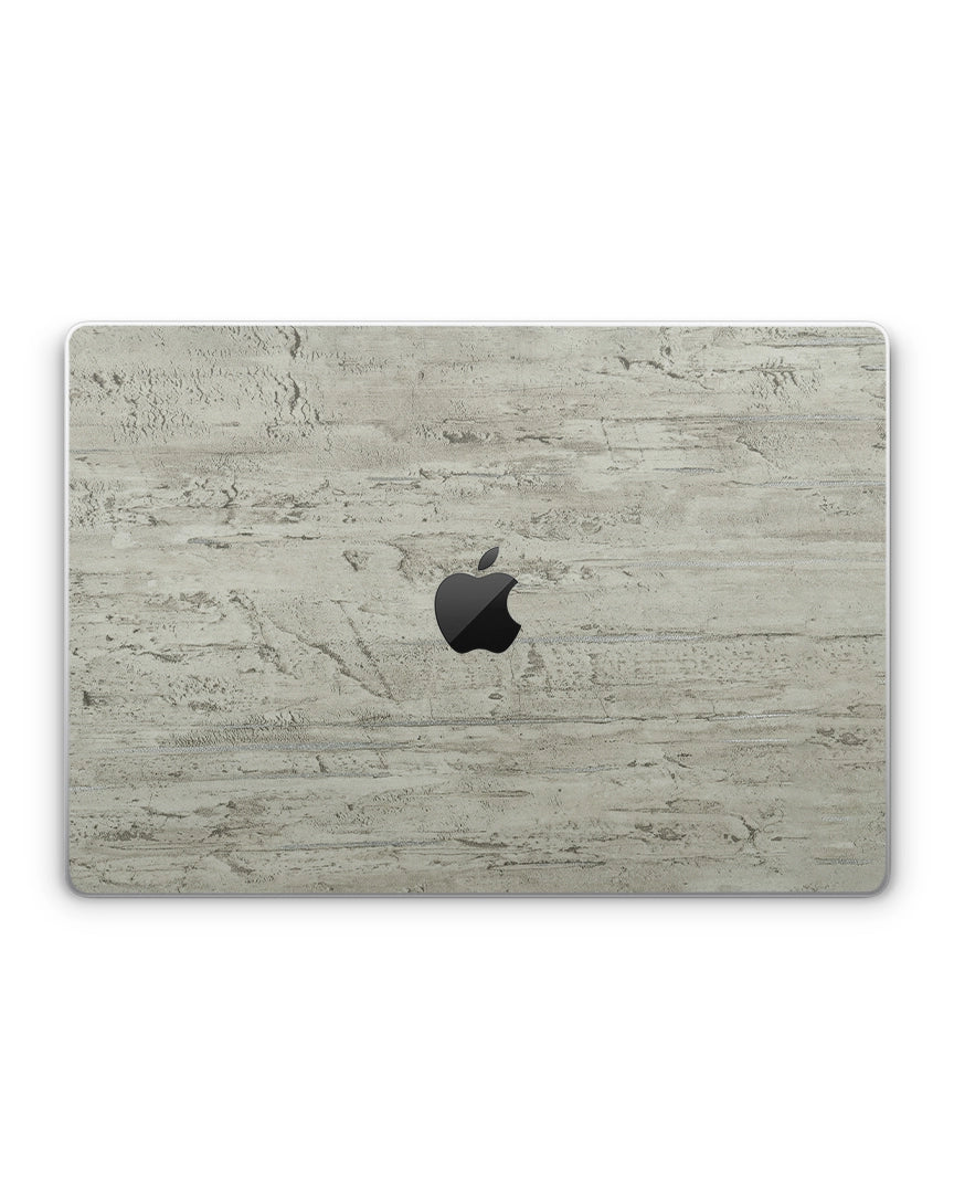 Skin Premium Concrete Silver Strip para Macbook