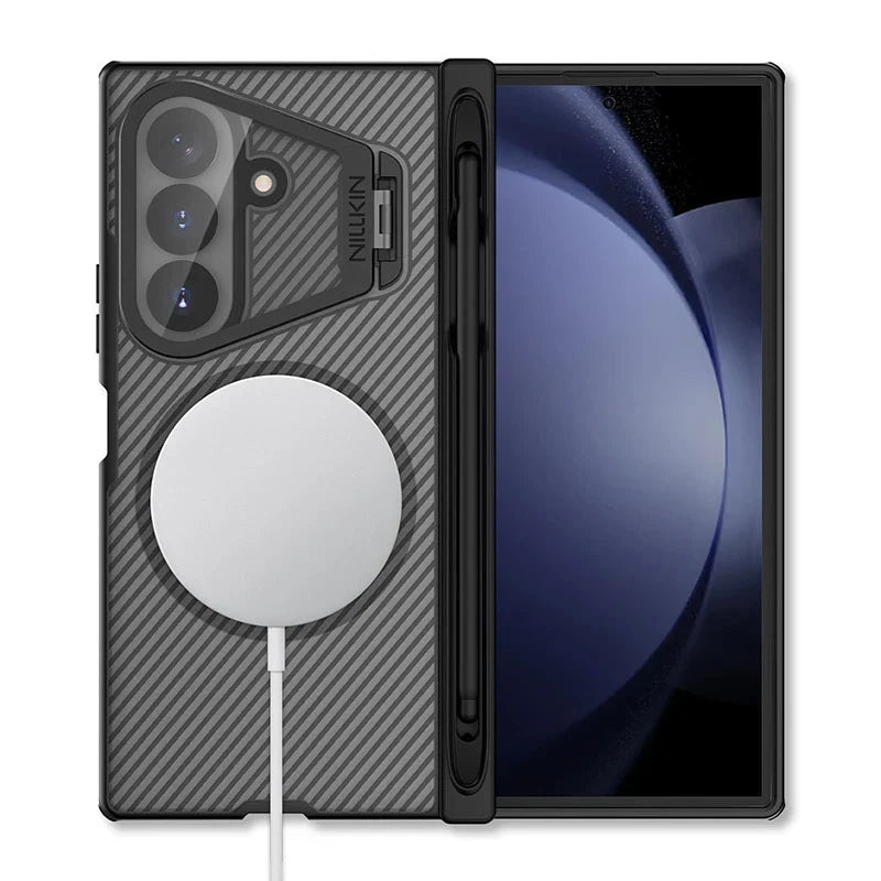 Case Nillkin Lens Guard CamShield Pro - Galaxy Z Fold 8 Ultra ( Incluye Lápiz )(Smoke)