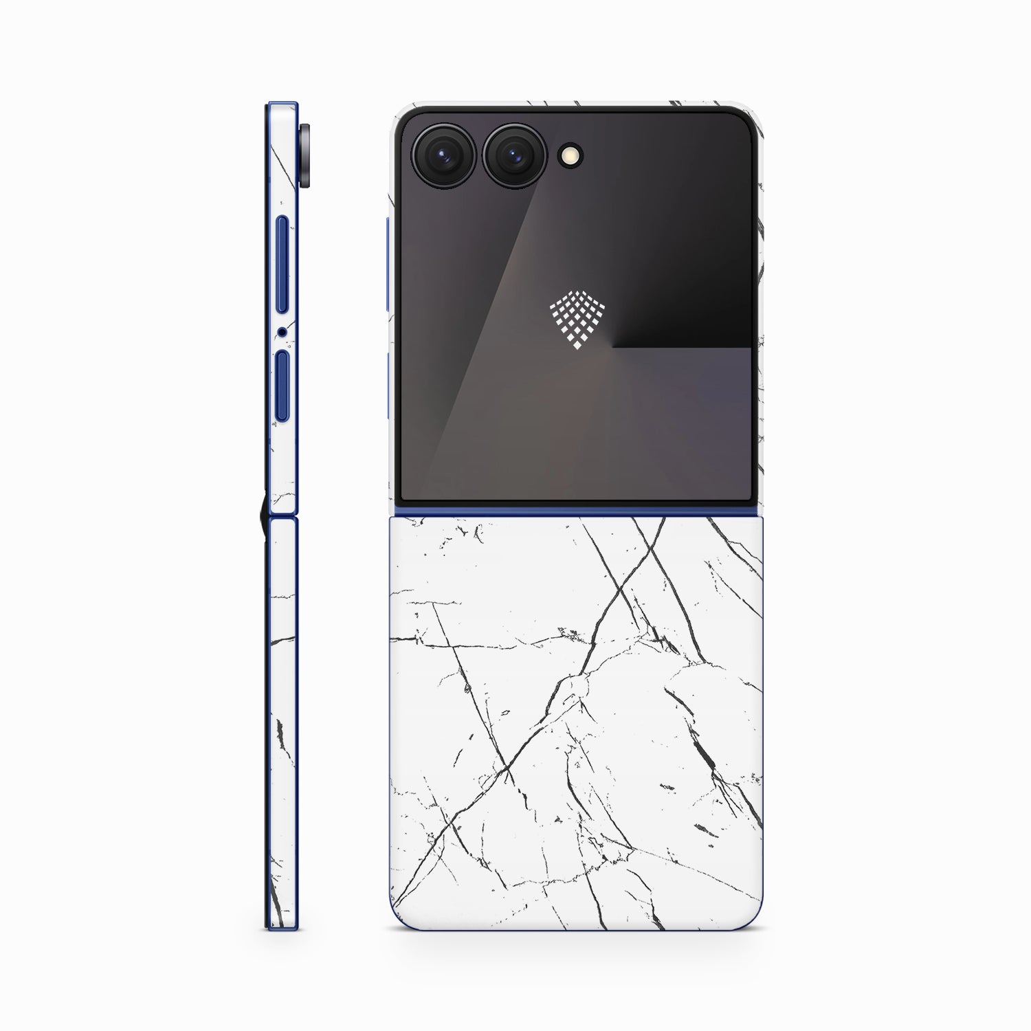 Skin Premium Mármol Nero - Galaxy Z Flip 7
