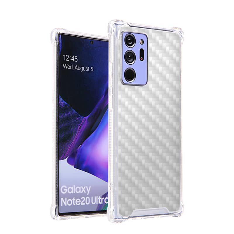 Case Airbag Lensun Carbono Antishock - Samsung Note 20 Ultra