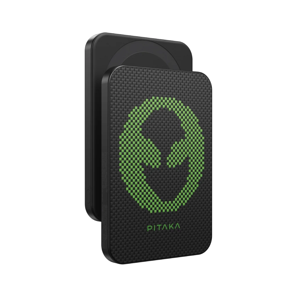 Powerbank Pitaka Batería Portatil Qi2  15w - Fibra Aramida Premium