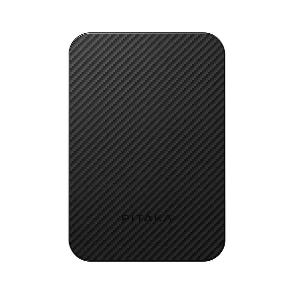 Powerbank Pitaka Batería Portatil Qi2  15w - Fibra Aramida Premium