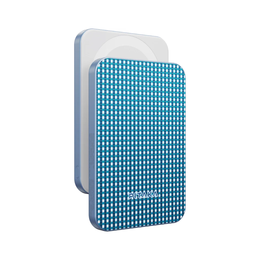 Powerbank Pitaka Batería Portatil Qi2  15w - Fibra Aramida Premium