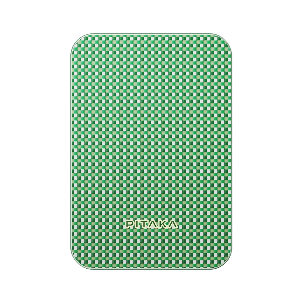 Powerbank Pitaka Batería Portatil Qi2  15w - Fibra Aramida Premium