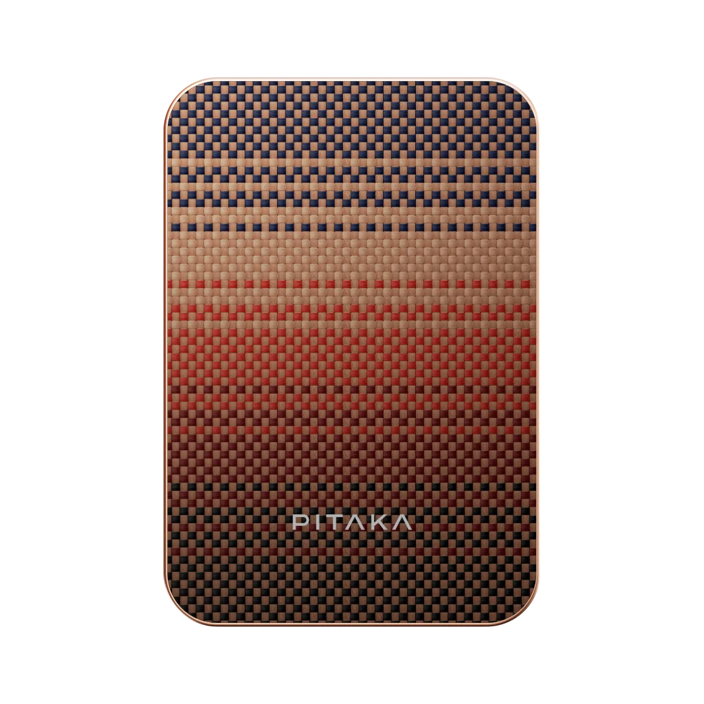 Powerbank Pitaka Batería Portatil Qi2  15w - Fibra Aramida Premium