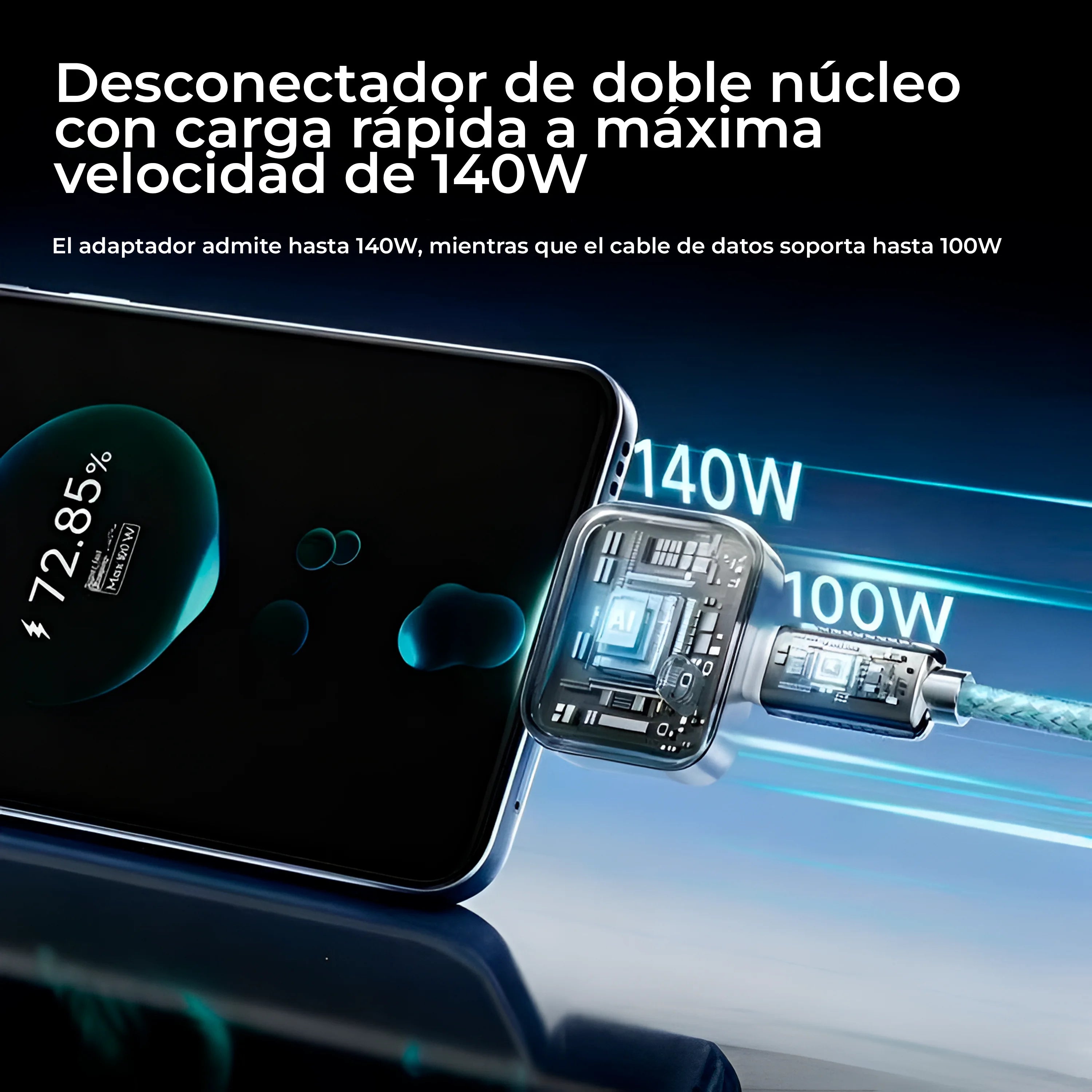 Adaptador de Carga con Seguro Eyector