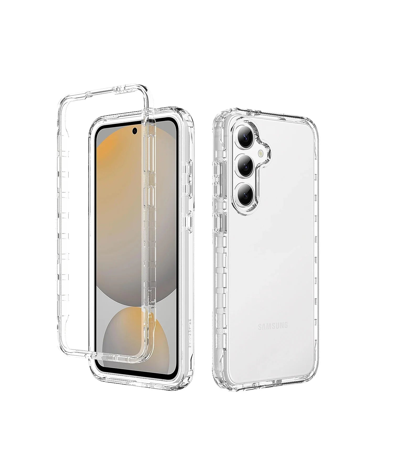 Case 360 º Transparente Galaxy S24 FE