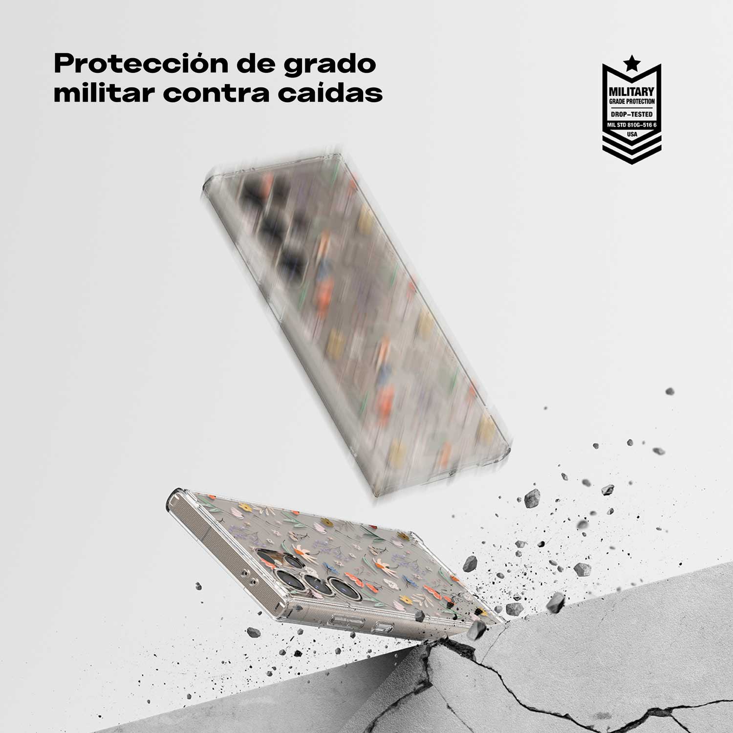 Case Ringke Fusion Design Galaxy S24 Ultra - Dry Flowers