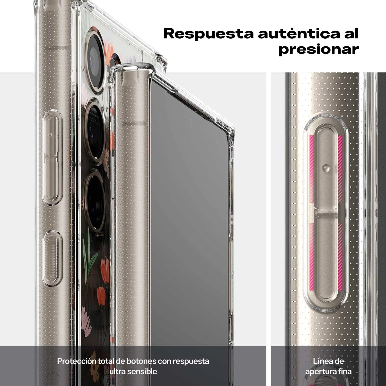 Case Ringke Fusion Design Galaxy S24 Ultra - Dry Flowers