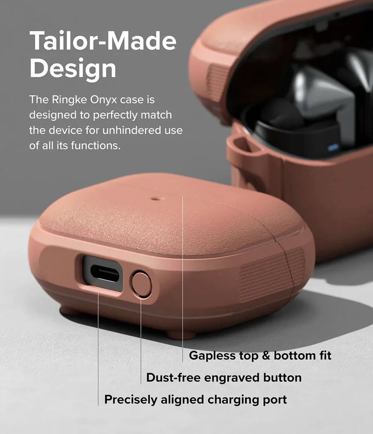 Case Ringke Onyx Magnetic - Galaxy Buds 3 - 3 Pro Constant Coral