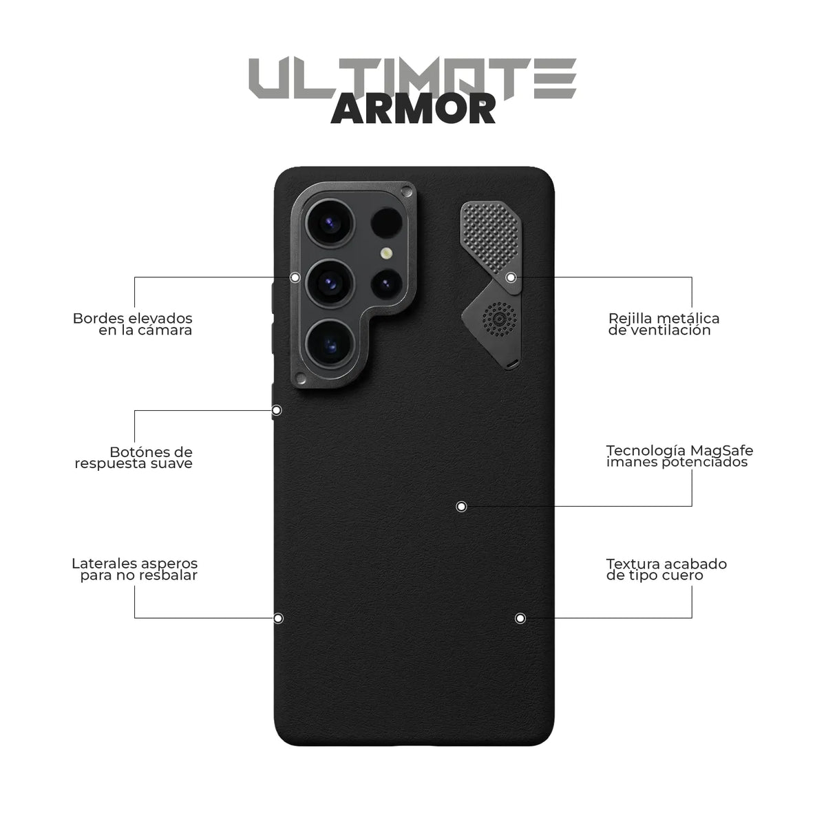 Case Ultimate Armor - Galaxy S23 Ultra (MagSafe)