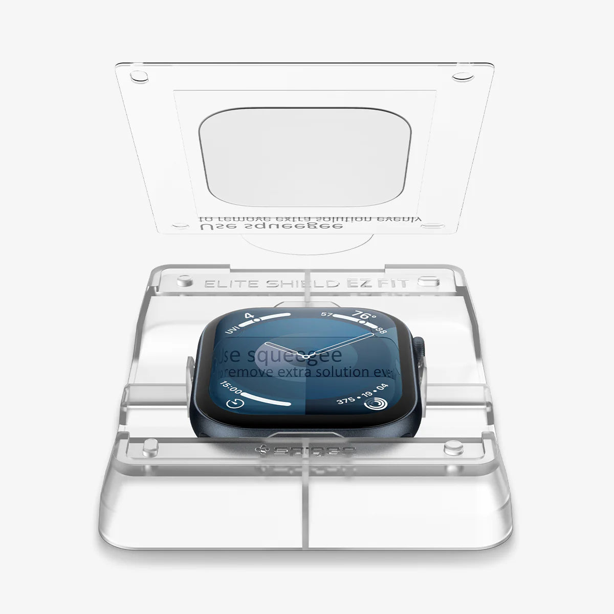 Vidrio Templado Spigen Elite Shield Ez Fit Apple Watch 10 - 42mm