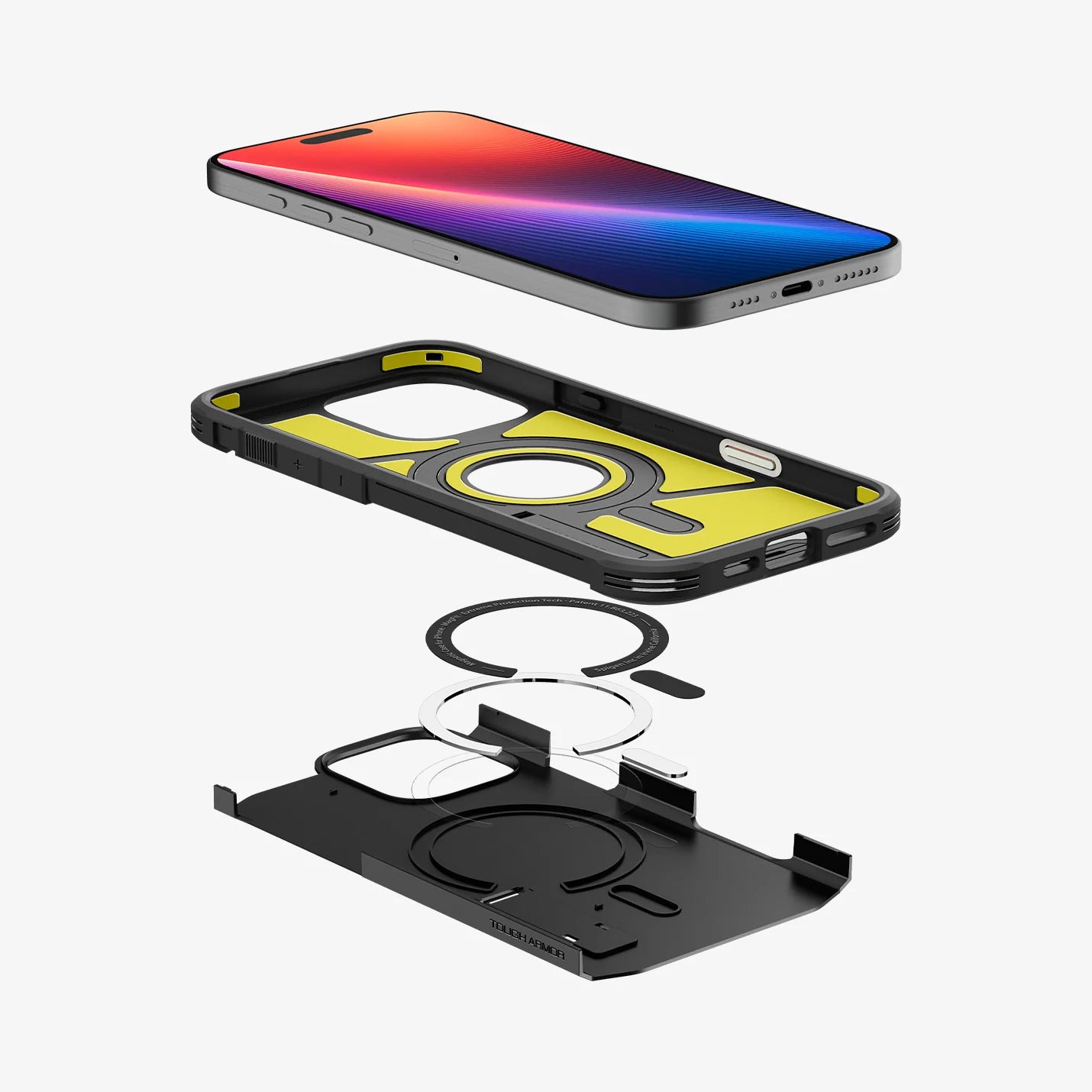 Case Spigen Tough Armor T AI (MagFit + Camera Control) iPhone 16 Pro Max