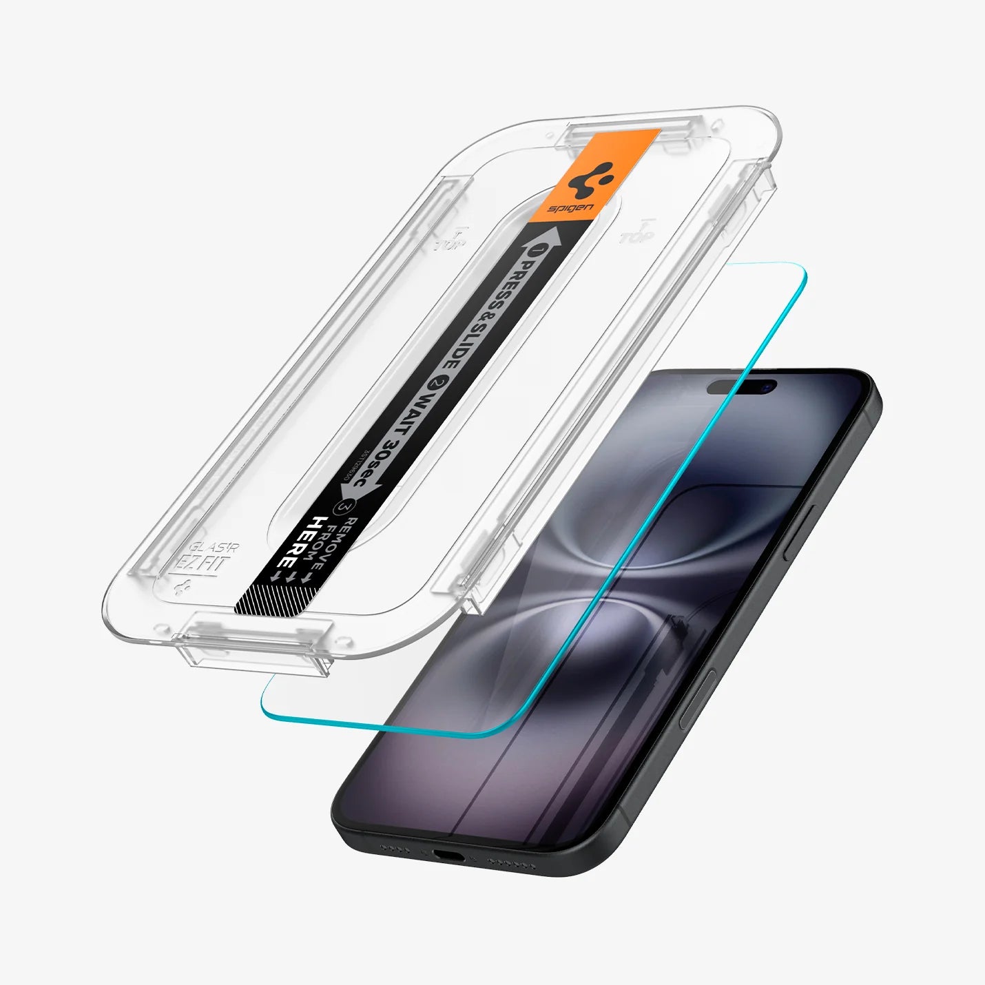 Protector de Pantalla Spigen Vidrio GLAS.tR EZ Fit - iPhone 15 | Sensor Protected