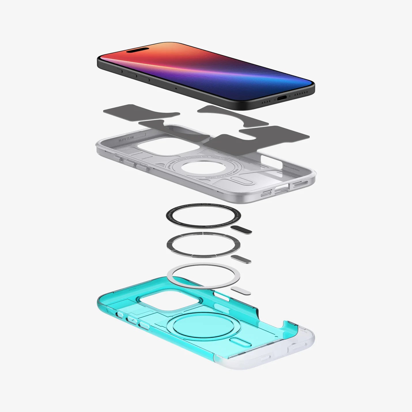 Case Spigen Classic C1 iPhone 16 Pro | Magfit