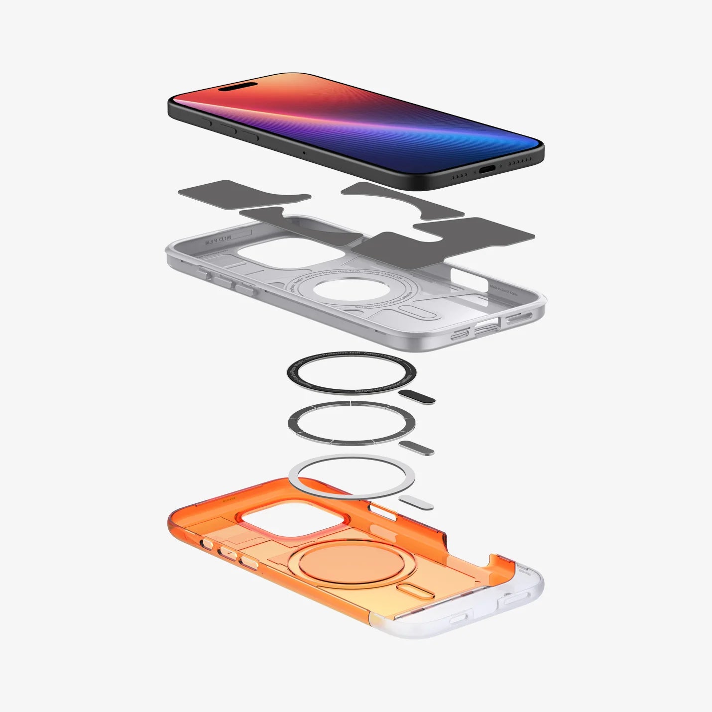 Case Spigen Classic C1 iPhone 16 Pro | Magfit