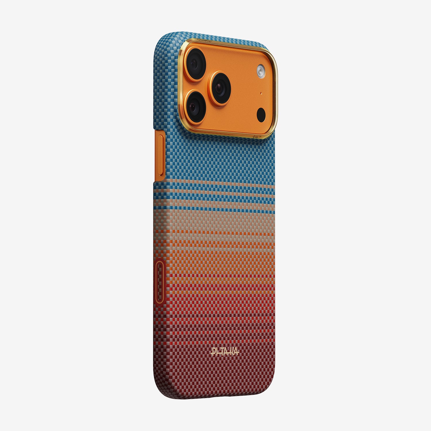 Case Pitaka Aramid Edge para iPhone 17 Pro Max - California Sunset 2.0 Dream 01 (PitaTap™)