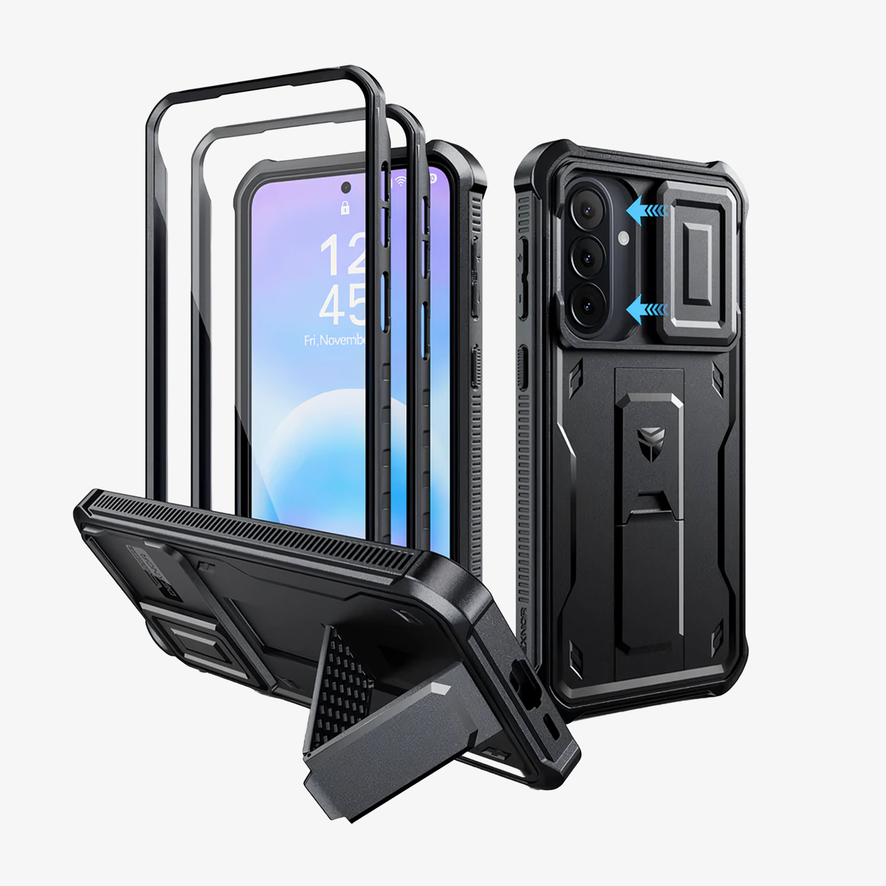 Case Dexnor Armor 360° - Galaxy A37 (con Mica)