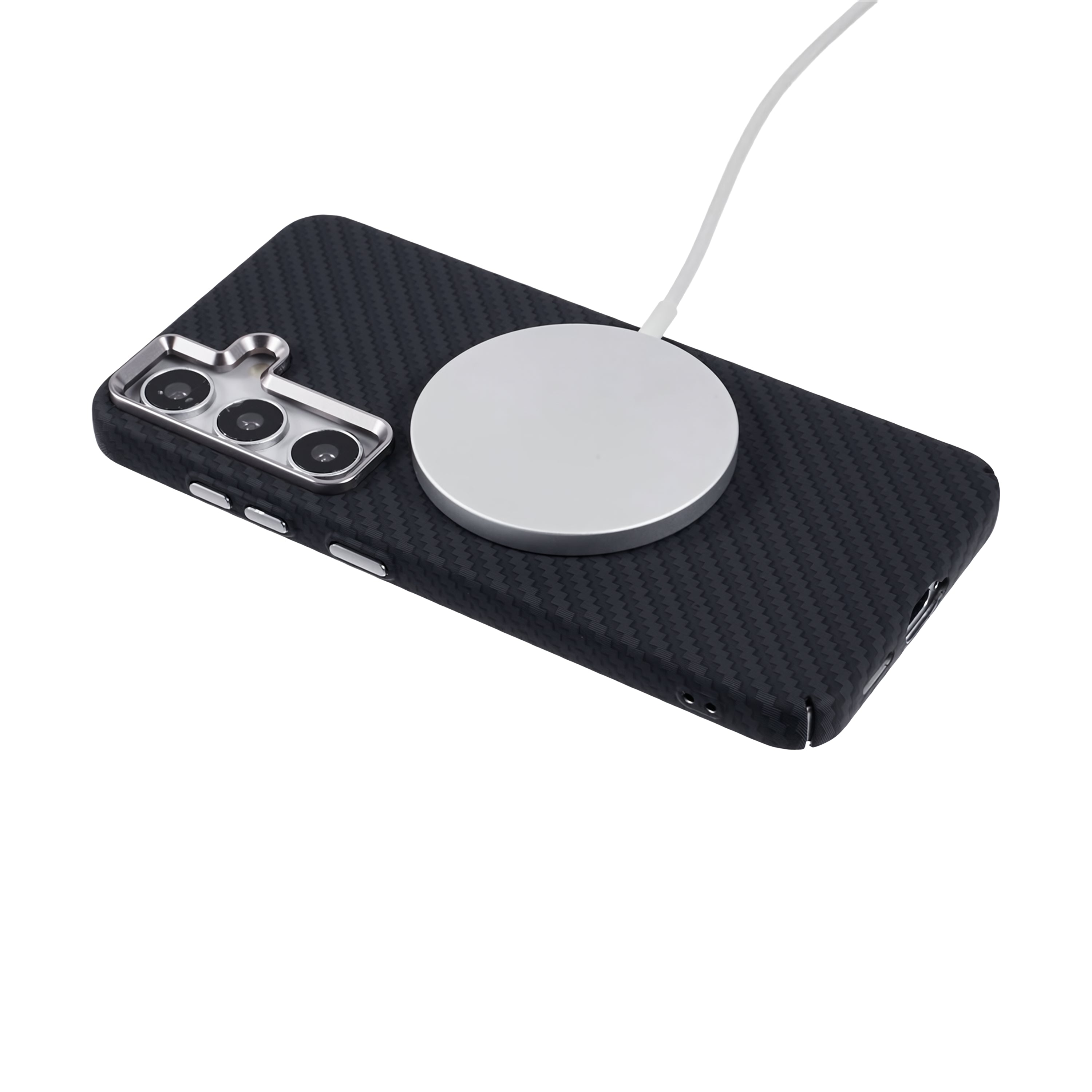 Case Ultra Delgado con Diseño Fibra de Carbono para Galaxy S24 Plus