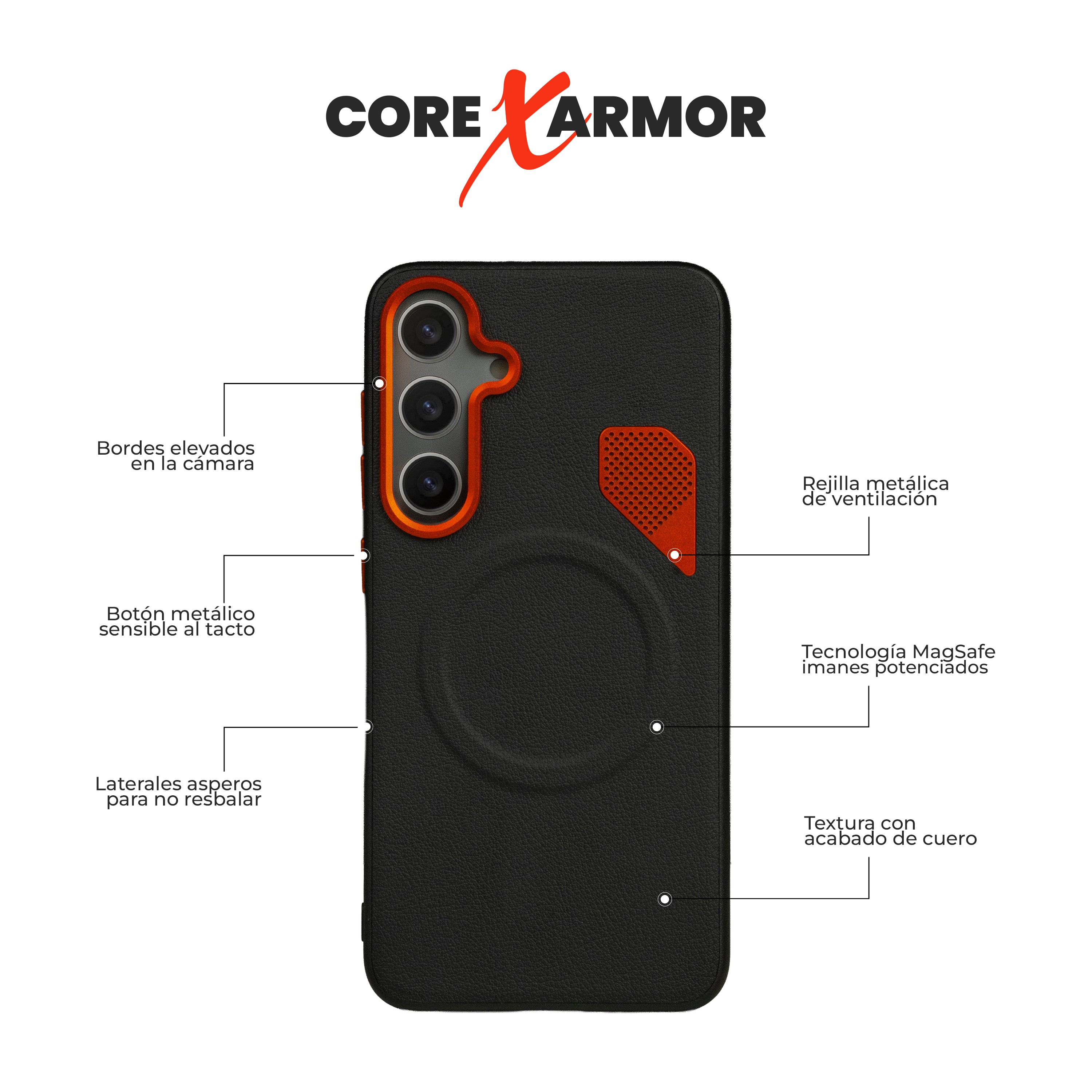 Case Core X Armor - Galaxy S24 (MagSafe)