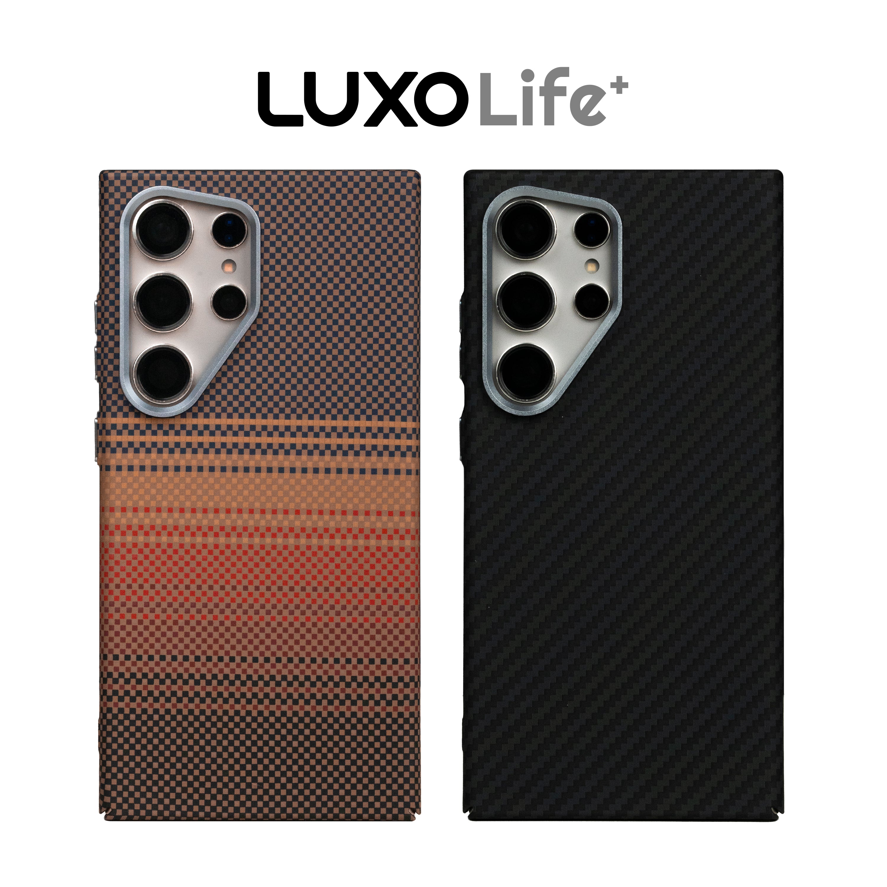 Case Ultra Delgado con Diseño Fibra de Carbono para Galaxy S24 Ultra