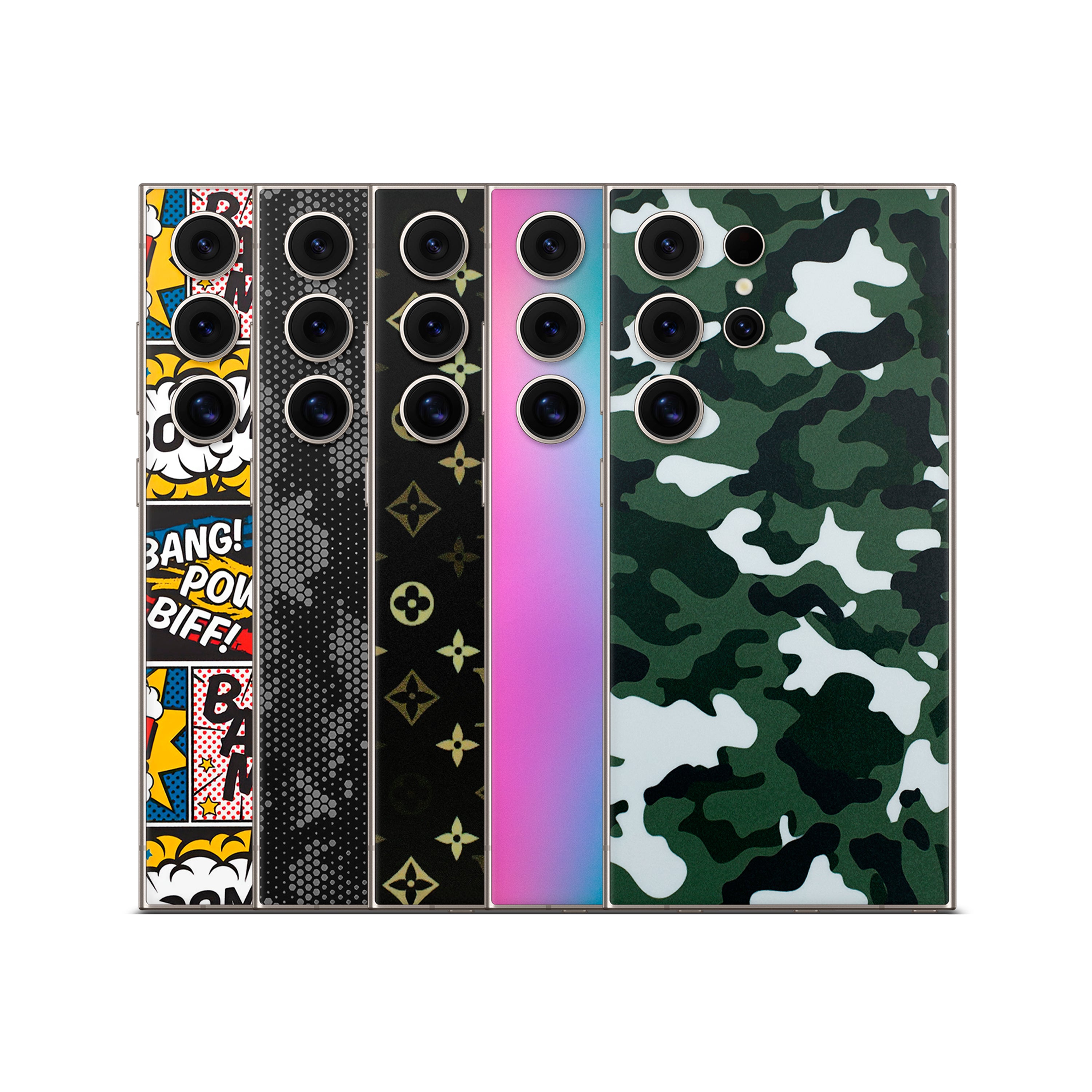 Skin Posterior Diseño Variado - Galaxy S24 Ultra