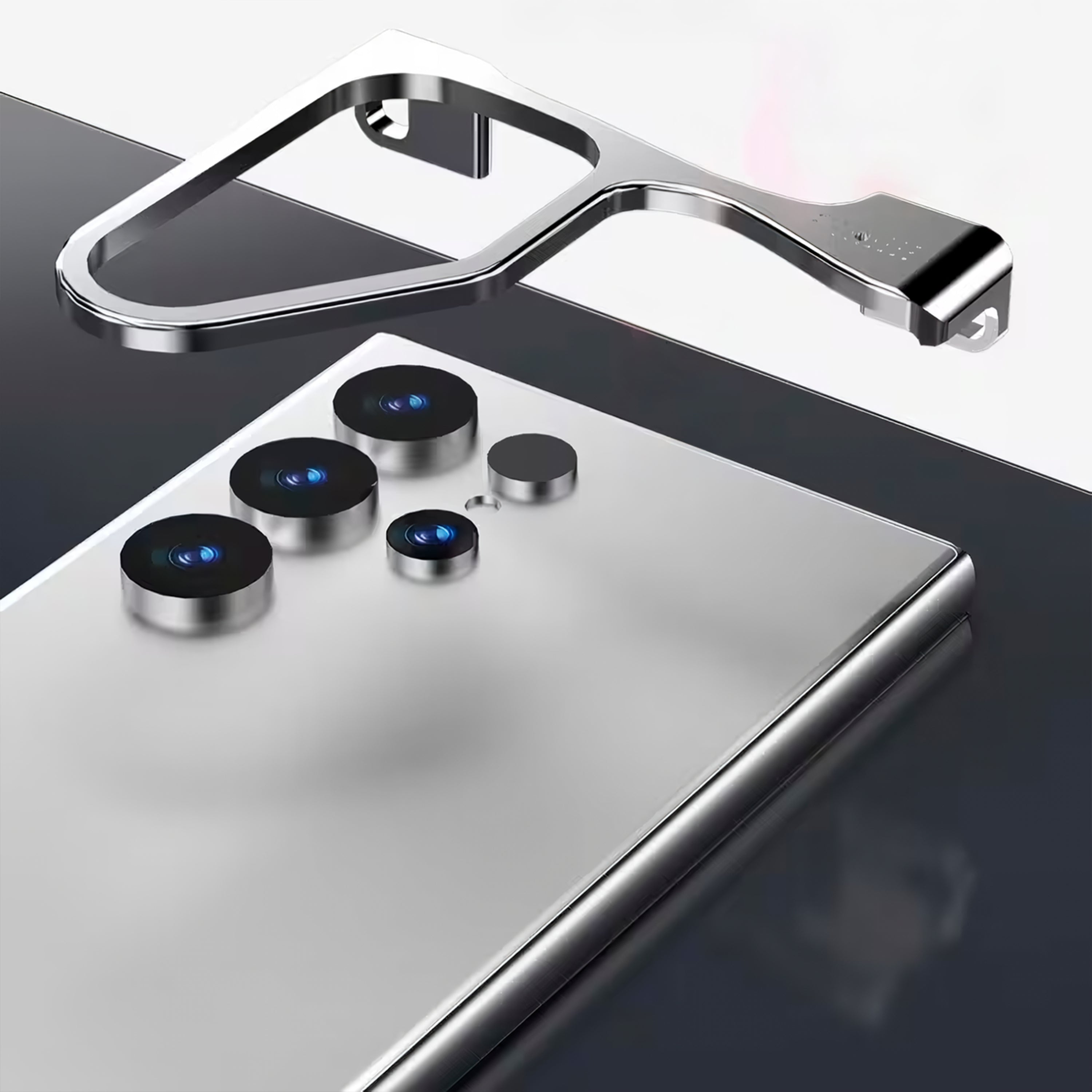 Case Ultra Metal Air Shock 5.0 + RingZ Stand - Galaxy S24 Ultra