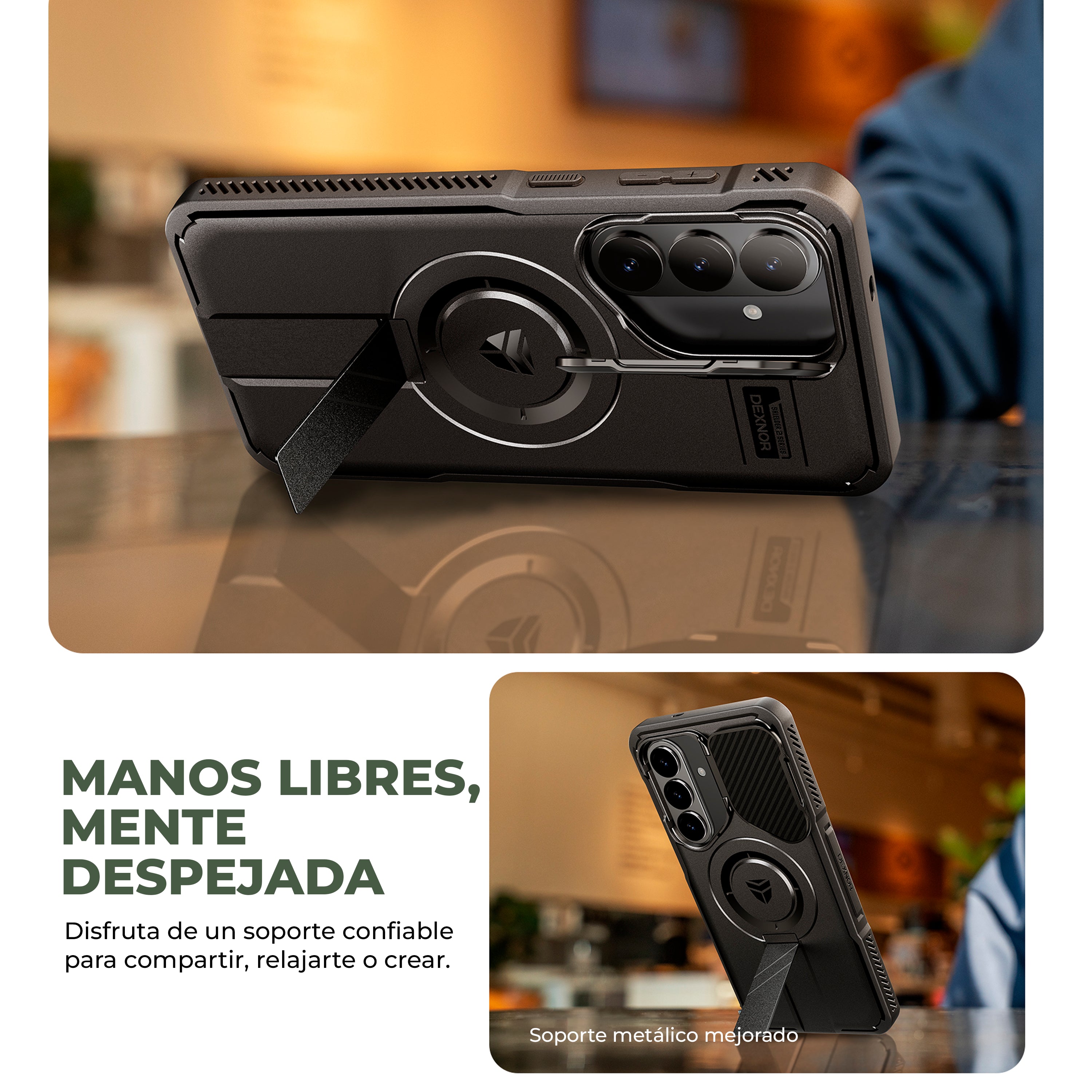 Case Dexnor Armor 360° - Galaxy S26 Plus (con Mica)