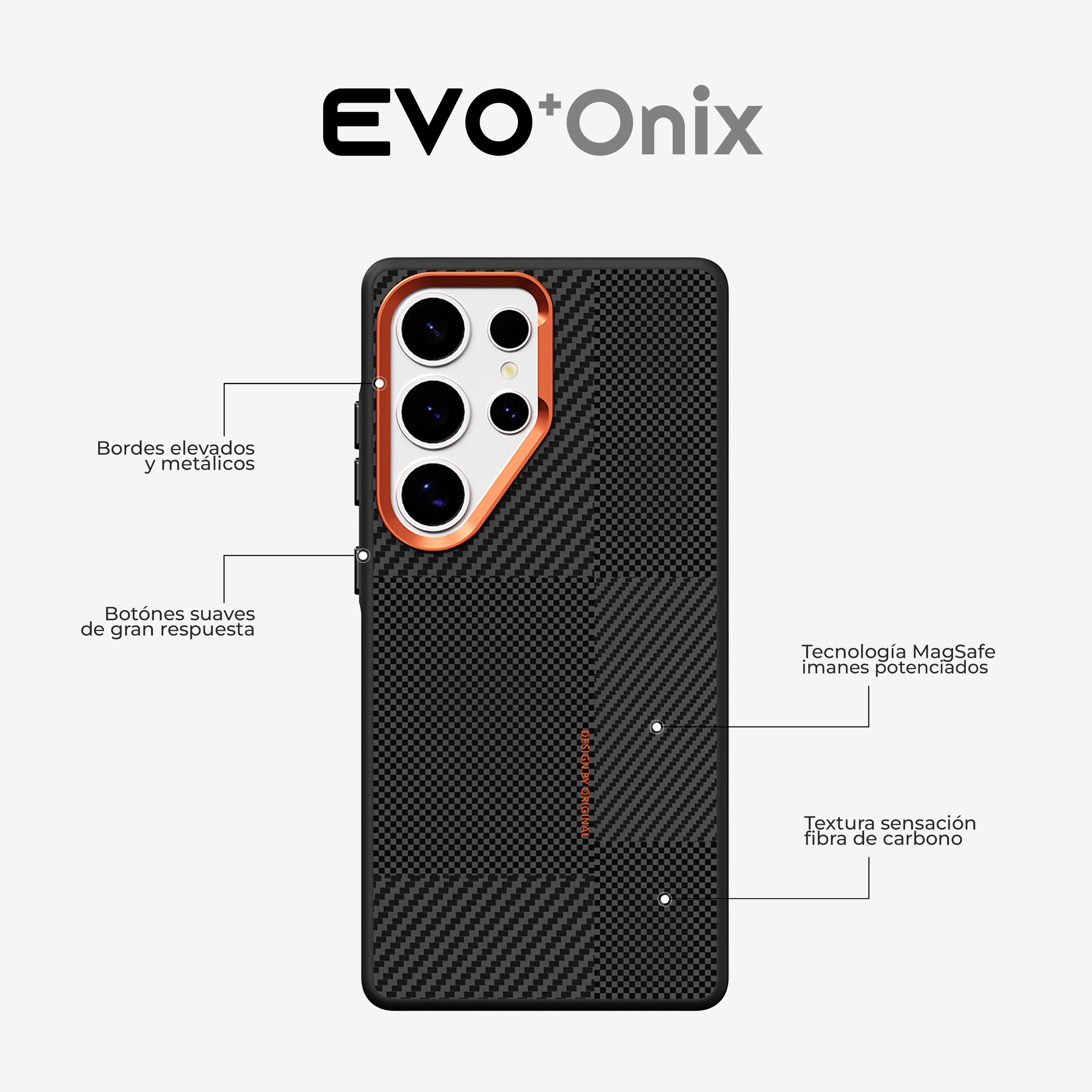 Case Diseño Fibra de Carbono - Galaxy S26 Ultra (MagSafe)