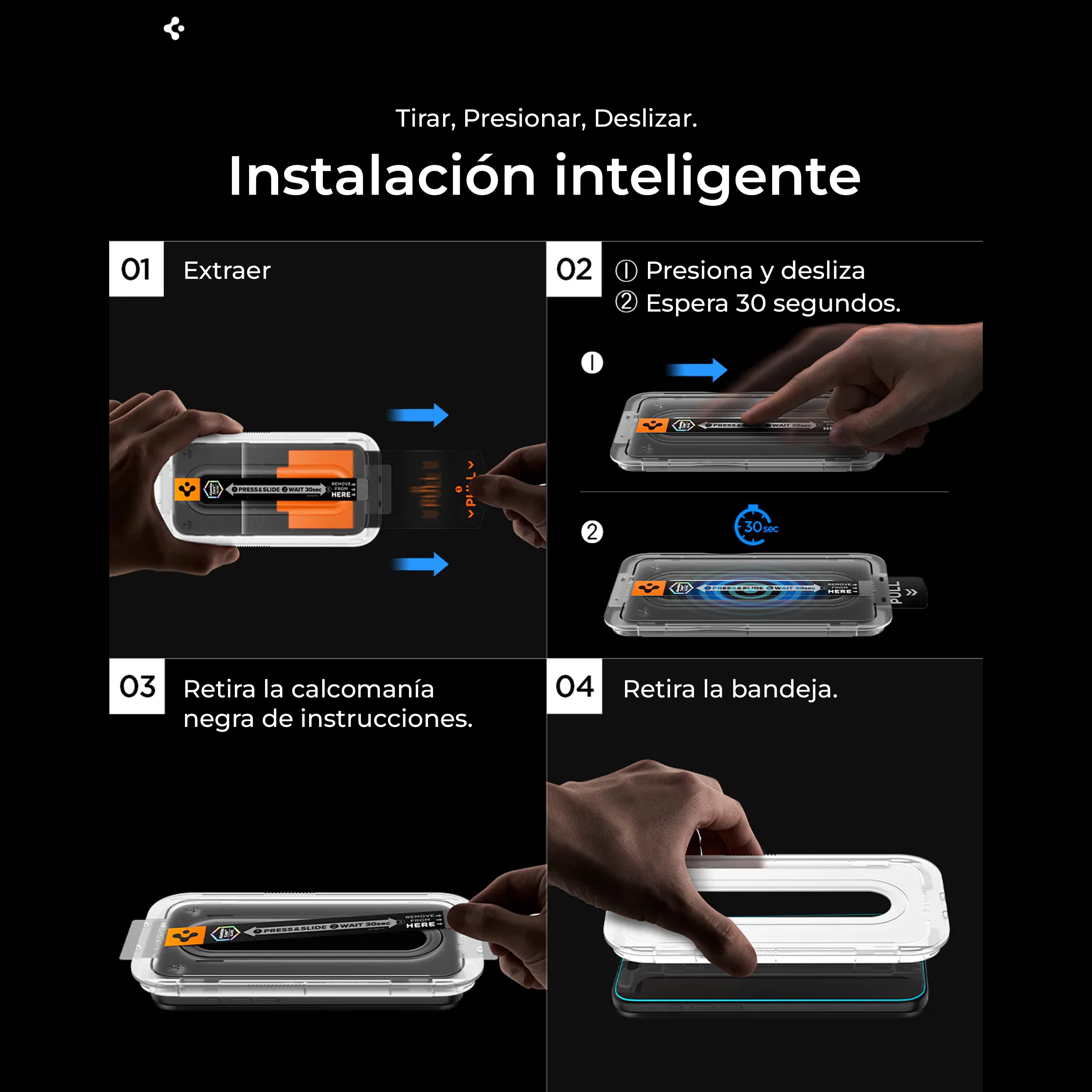 Protector de Pantalla Spigen GLAS.tR EZ Fit (2 UND.) - Galaxy S26 Ultra