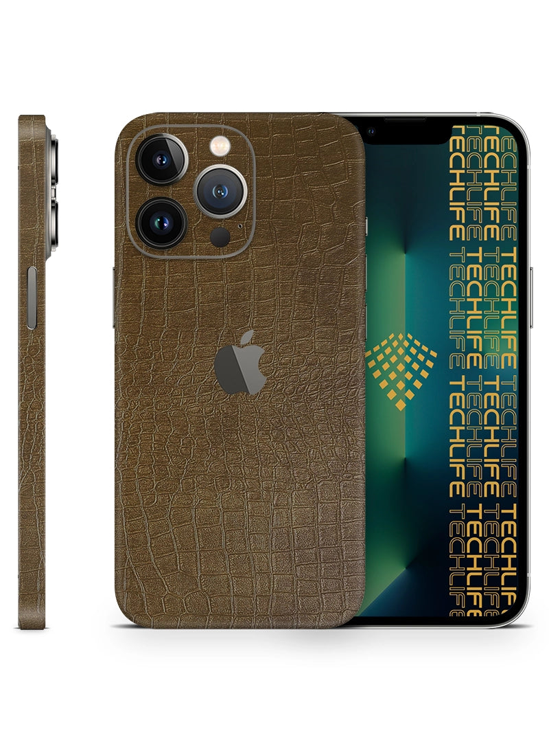 Skin Premium Cuero Reptil Exótico iPhone 13 Pro
