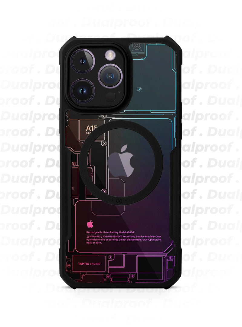Dual Ghost para iPhone - Neon Edition