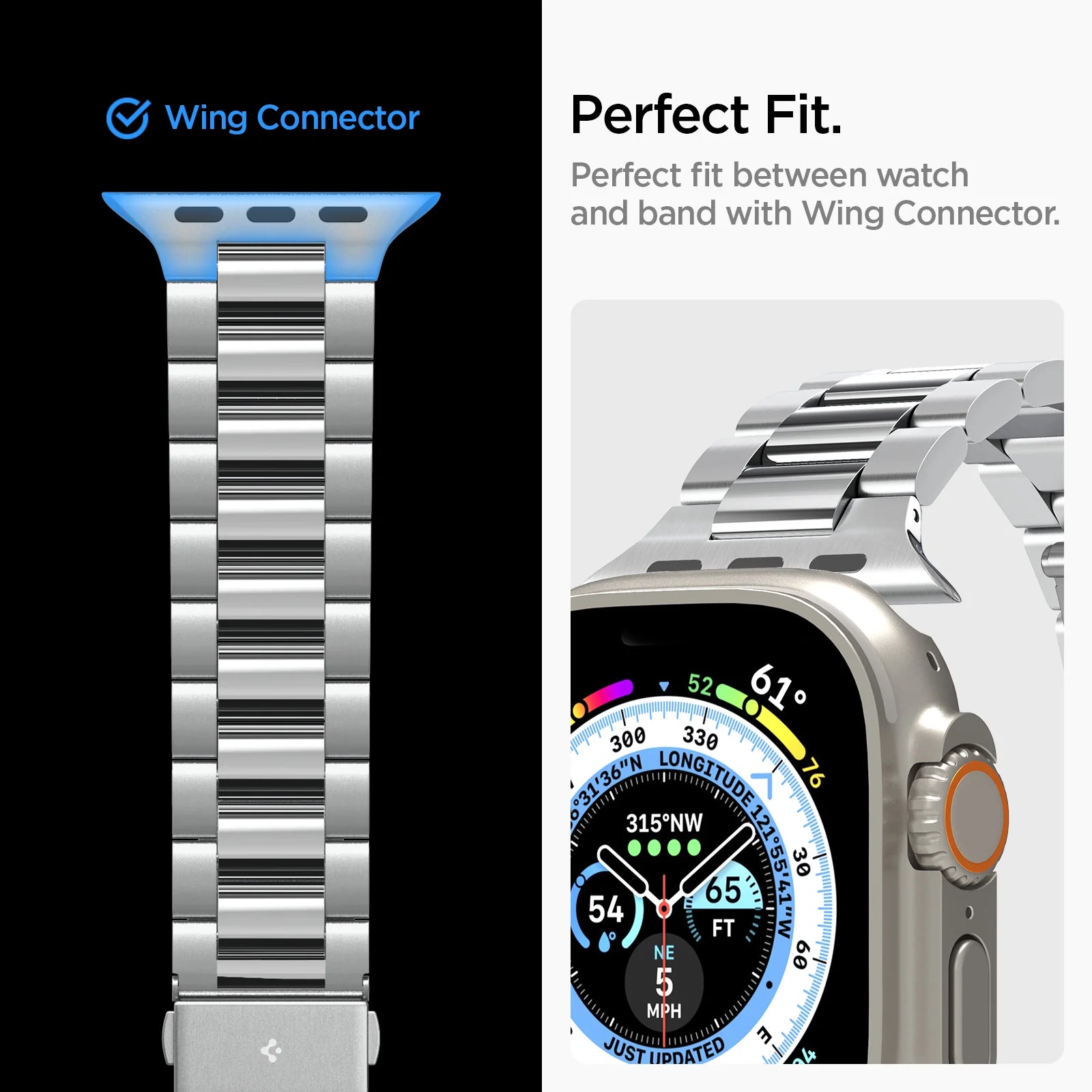 Correa Spigen Modern Fit 316L Apple Watch 49/46/45/44mm