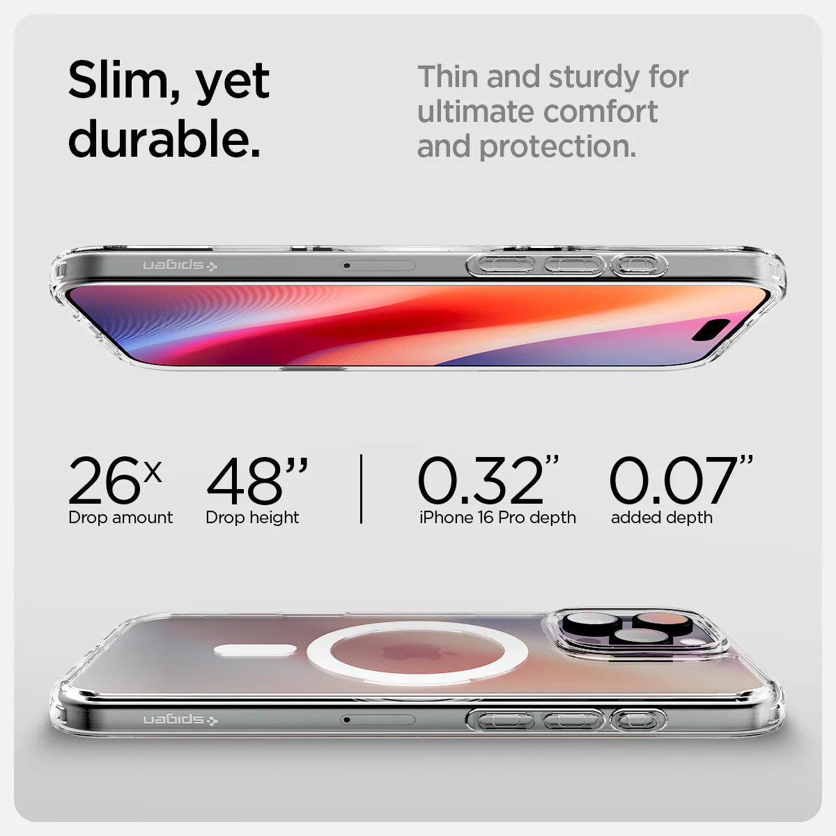 Case Spigen Ultra Hybrid T iPhone 16 Pro Max